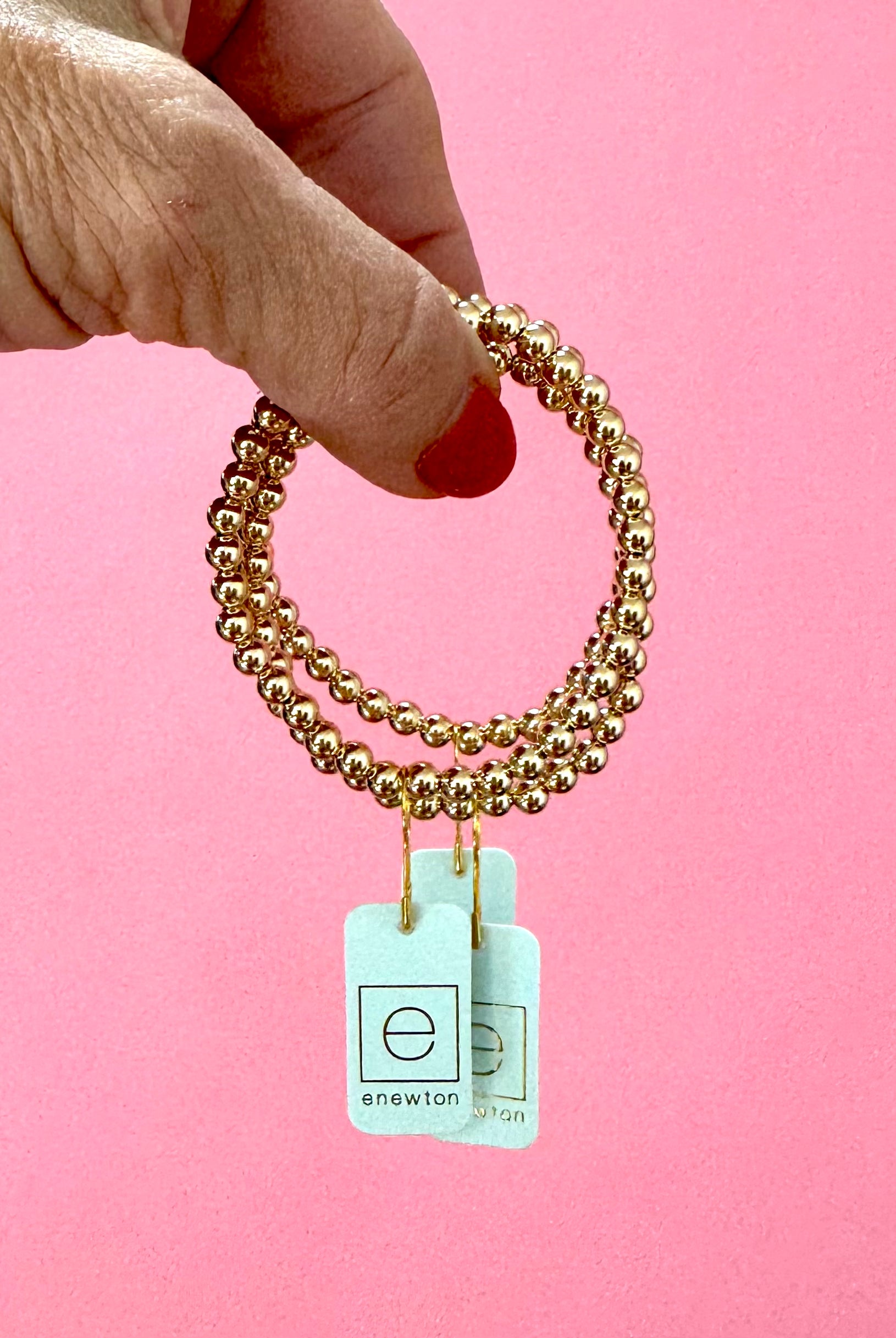 Classic Gold 5mm Bracelet-260 eNewton-enewton-The Lovely Closet, Women's Fashion Boutique in Alexandria, KY