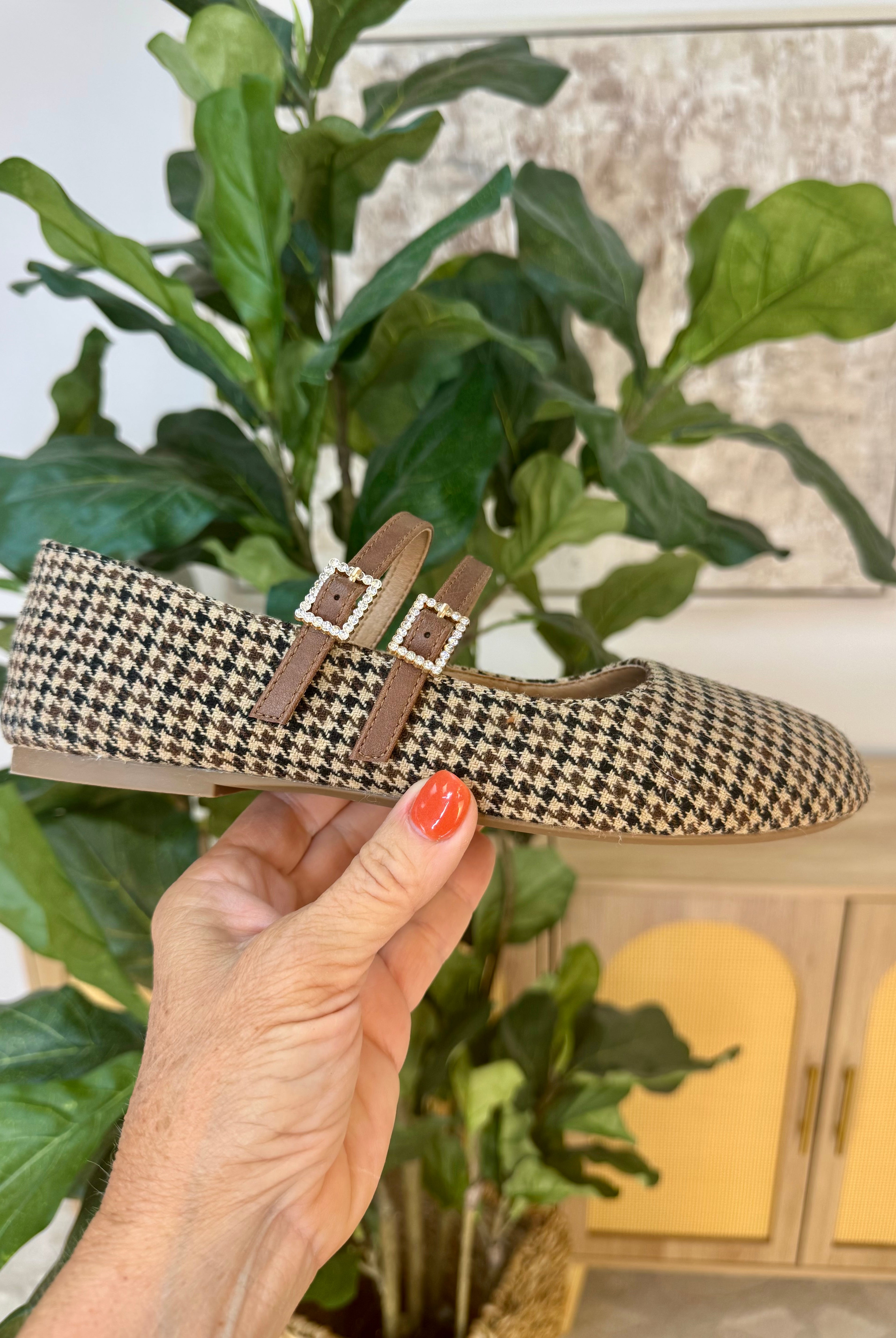 Corkys Own it - Black Houndstooth-270 Shoes-Corkys-The Lovely Closet, Women's Fashion Boutique in Alexandria, KY