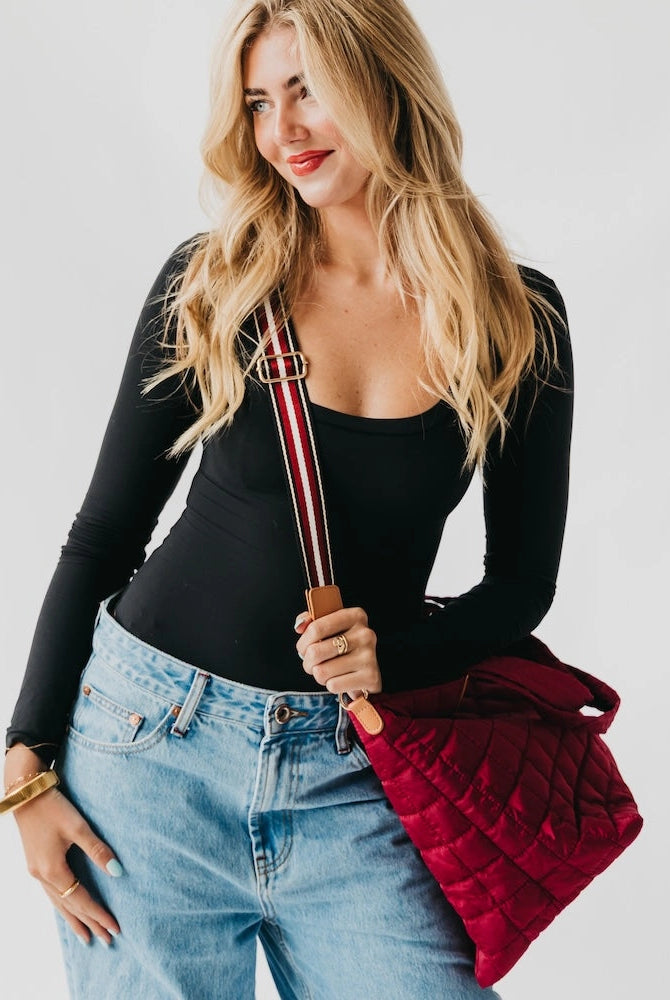 *In Stock* Day Dreamer Quilted Tote Bag-290 Bag/Handbags-Pretty Simple-The Lovely Closet, Women's Fashion Boutique in Alexandria, KY