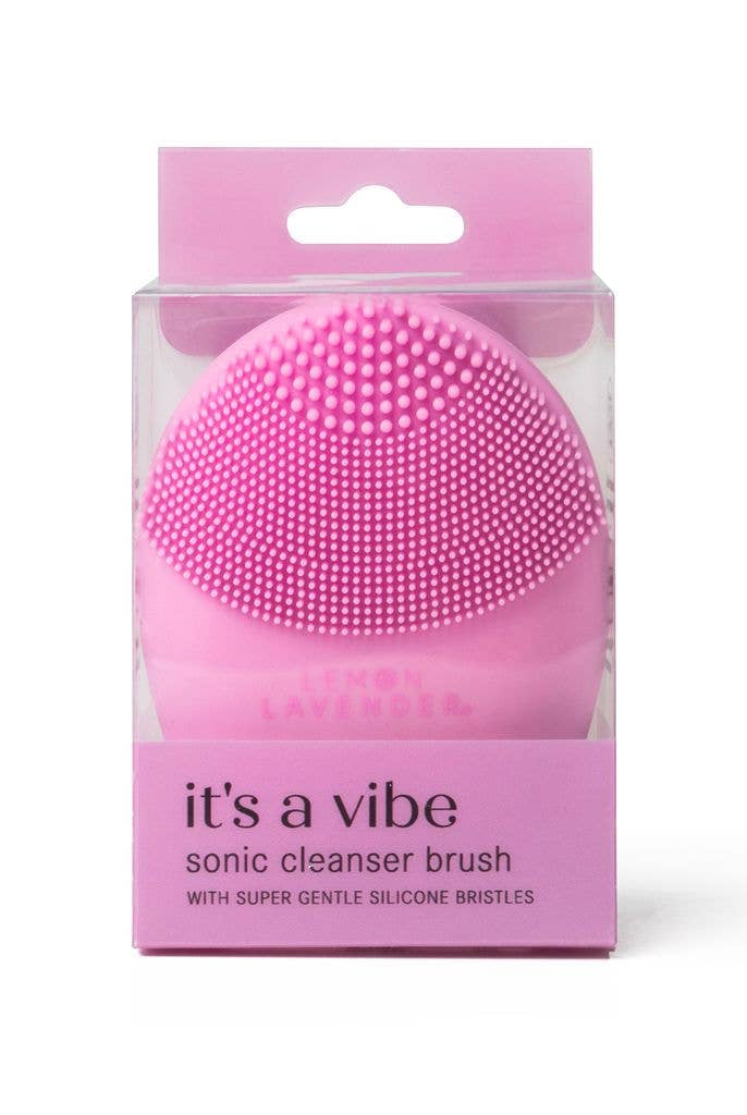 Lemon Lavender It's a Vibe Sonic Cleanser Brush-310 Gift-DM Merchandising-The Lovely Closet, Women's Fashion Boutique in Alexandria, KY