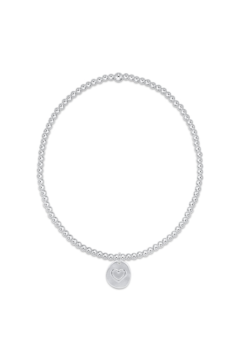 Classic Sterling 2mm Love Inspire Small Charm-260 eNewton-eNewton-The Lovely Closet, Women's Fashion Boutique in Alexandria, KY