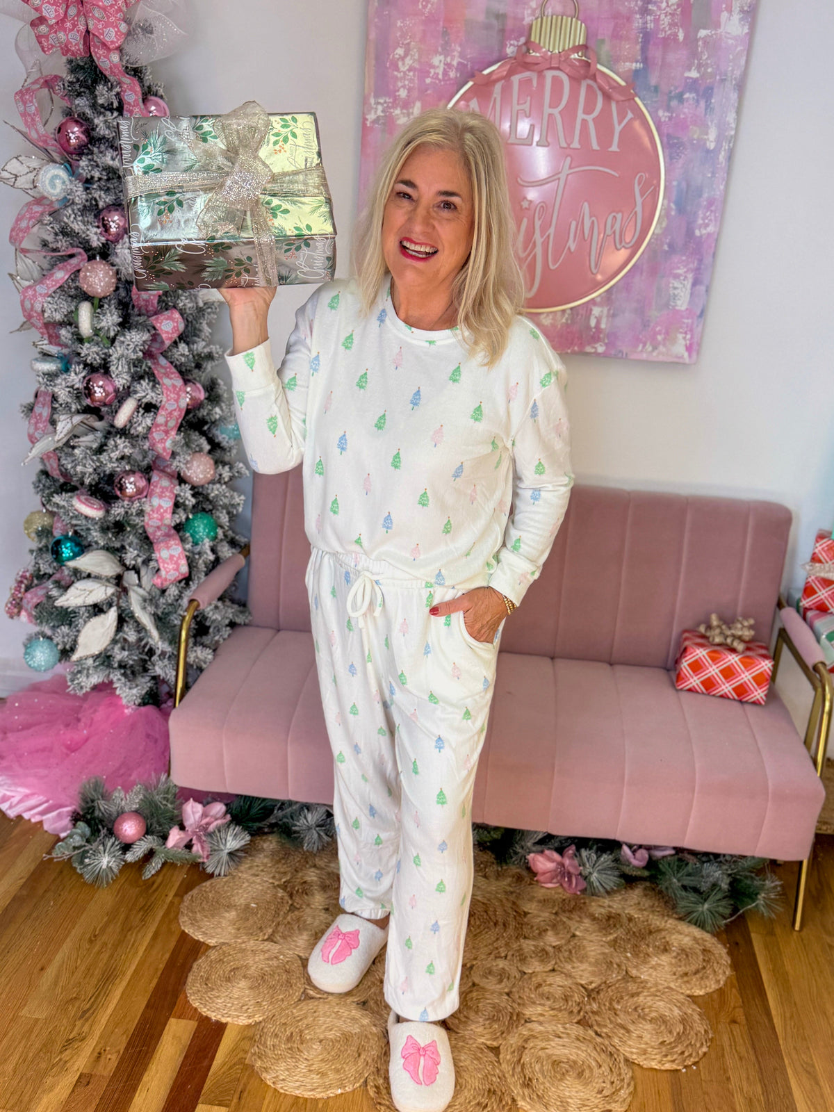 Sophie Jogger Set - Enchanted Forest-190 Rompers/Jumpsuits/Sets-Mary Square-The Lovely Closet, Women's Fashion Boutique in Alexandria, KY