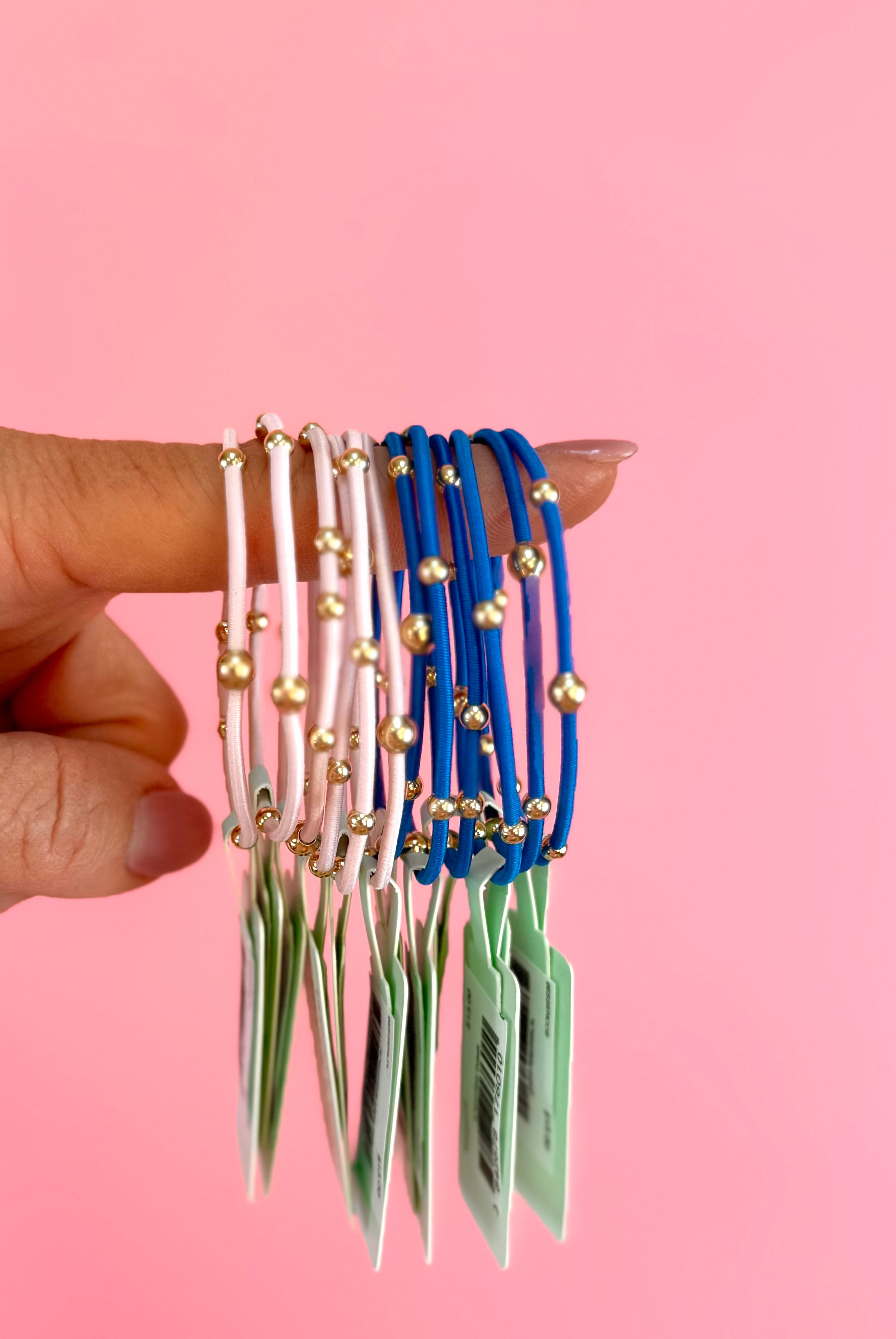 E essentials Hair Tie Spring '25-260 eNewton-eNewton-The Lovely Closet, Women's Fashion Boutique in Alexandria, KY