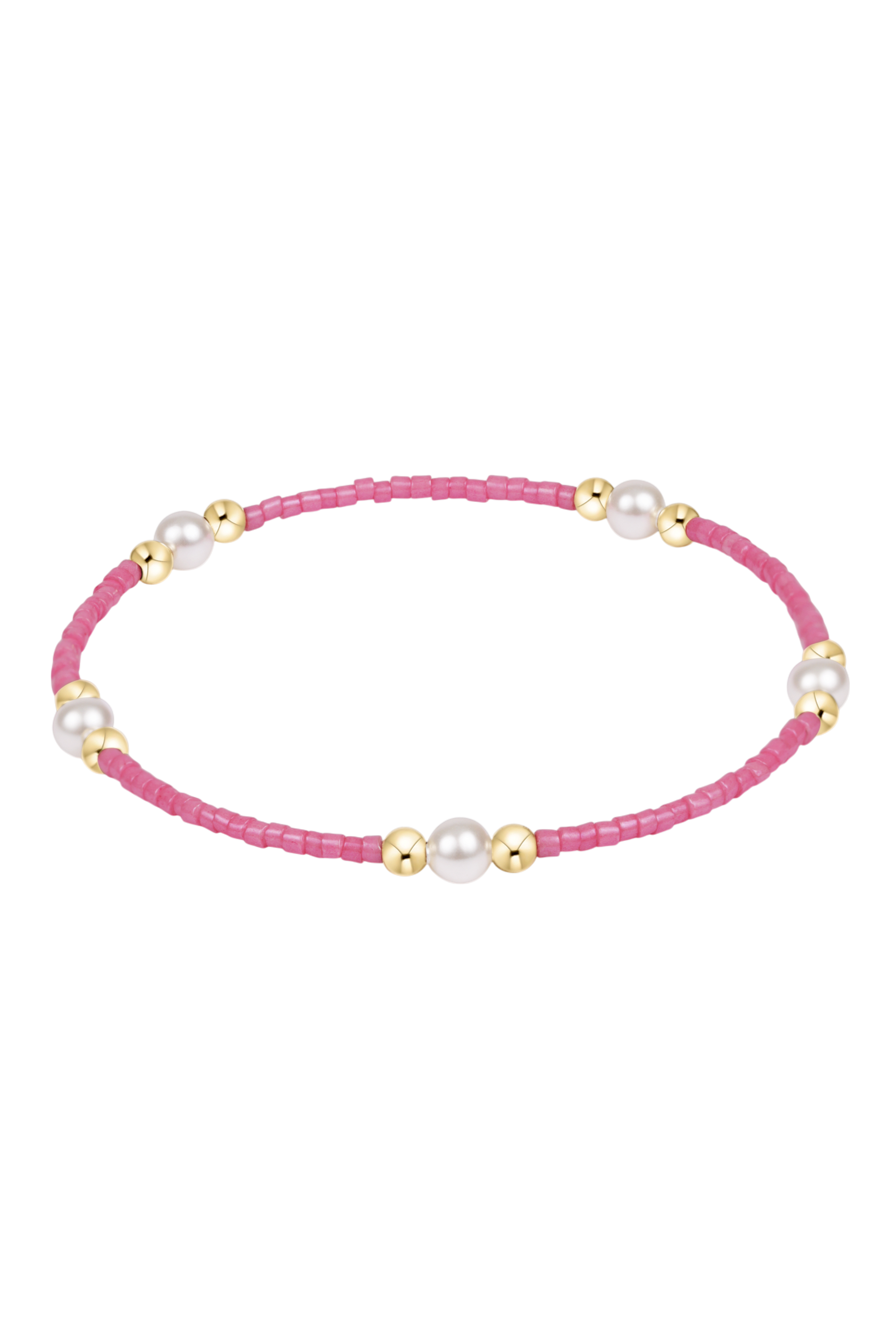 ENEWTON HOPE PURPOSE PEARL BRACELET - BUBBLEGUM-260 eNewton-eNewton-The Lovely Closet, Women's Fashion Boutique in Alexandria, KY