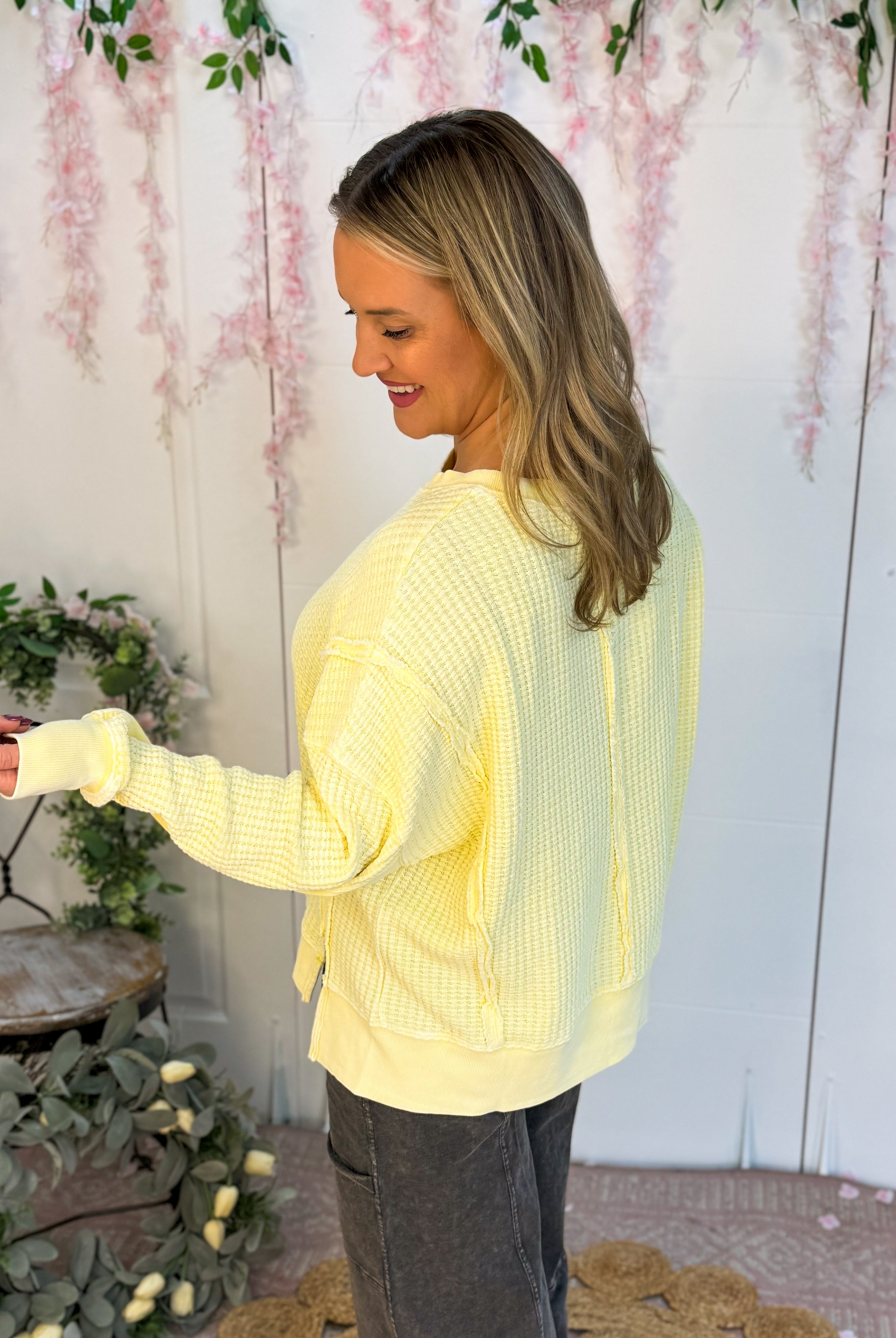 Sunshine Pullover-110 Long Sleeve Top-easel-The Lovely Closet, Women's Fashion Boutique in Alexandria, KY