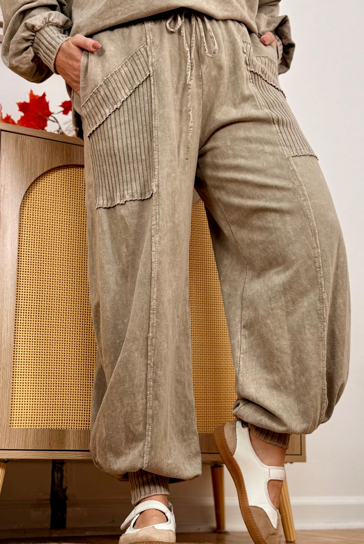 Cool Intentions Joggers - Vintage Olive-240 Pants-jHer-The Lovely Closet, Women's Fashion Boutique in Alexandria, KY