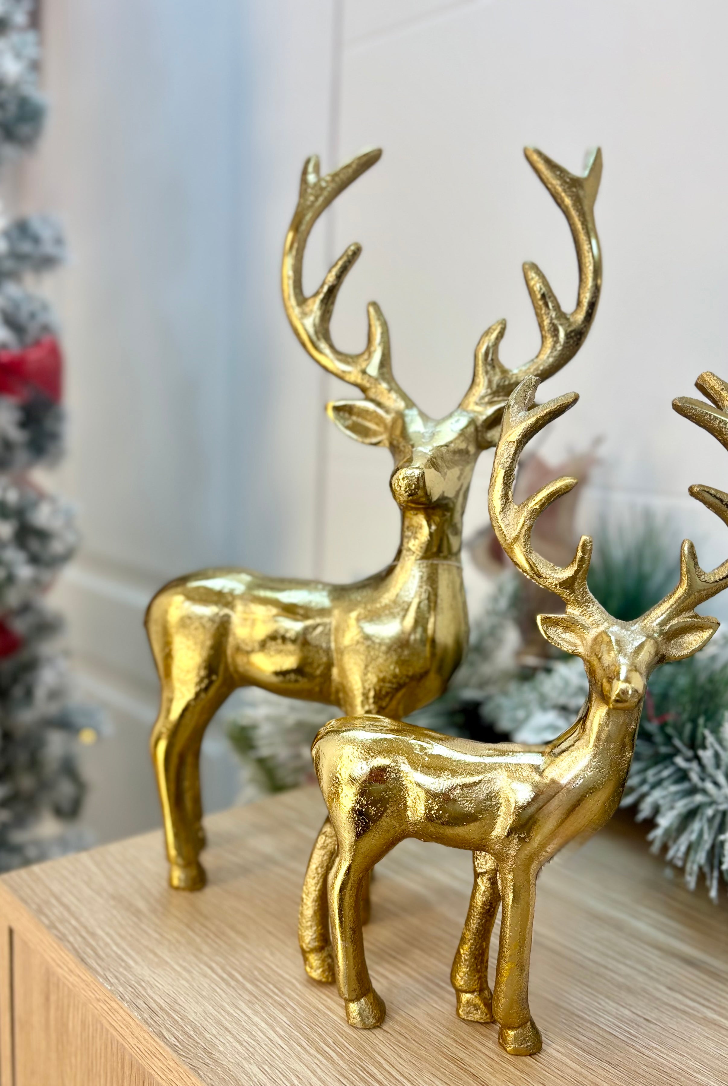 Metal Reindeer-350 Holiday-Mary Square-The Lovely Closet, Women's Fashion Boutique in Alexandria, KY