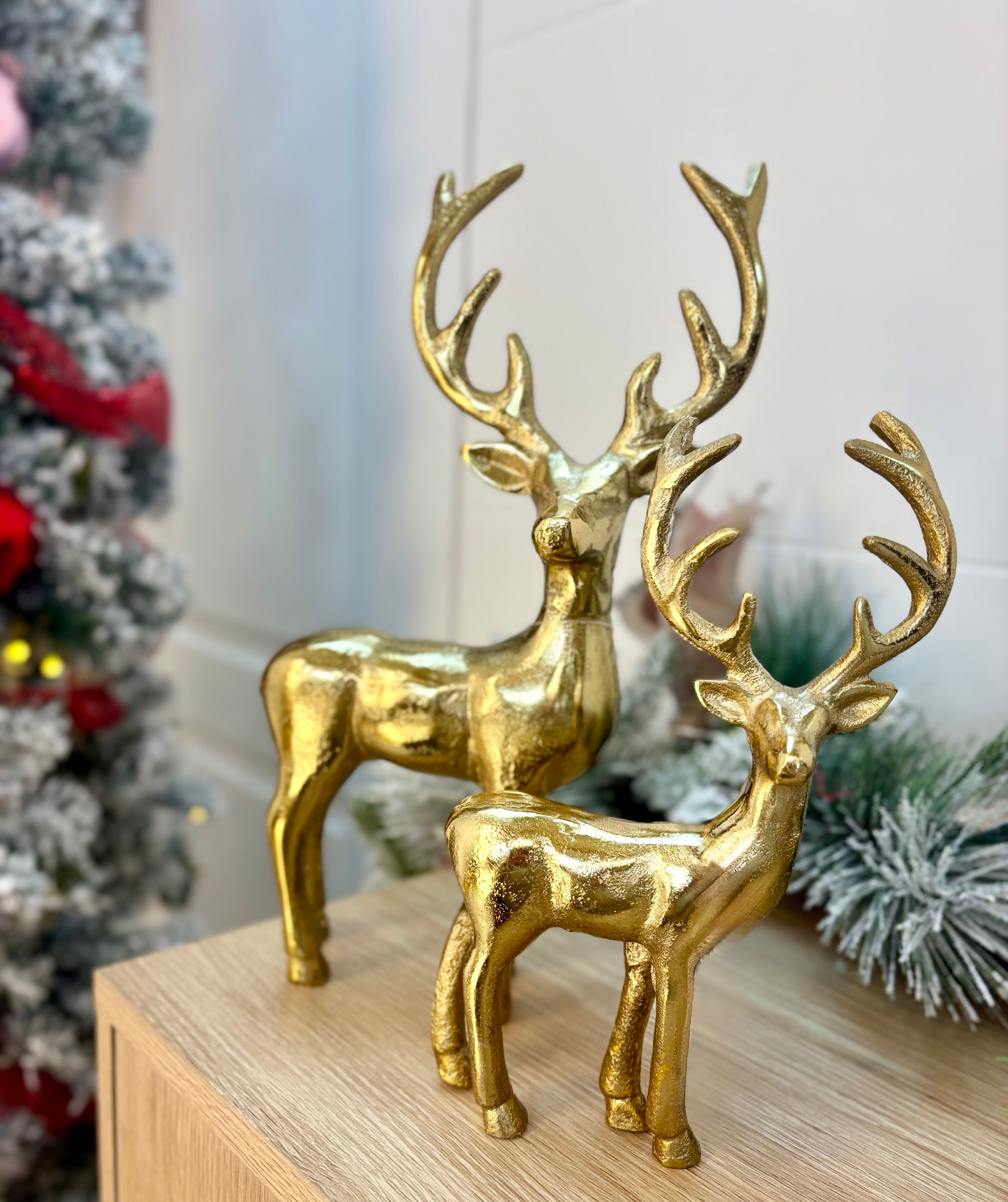 Metal Reindeer-350 Holiday-Mary Square-The Lovely Closet, Women's Fashion Boutique in Alexandria, KY
