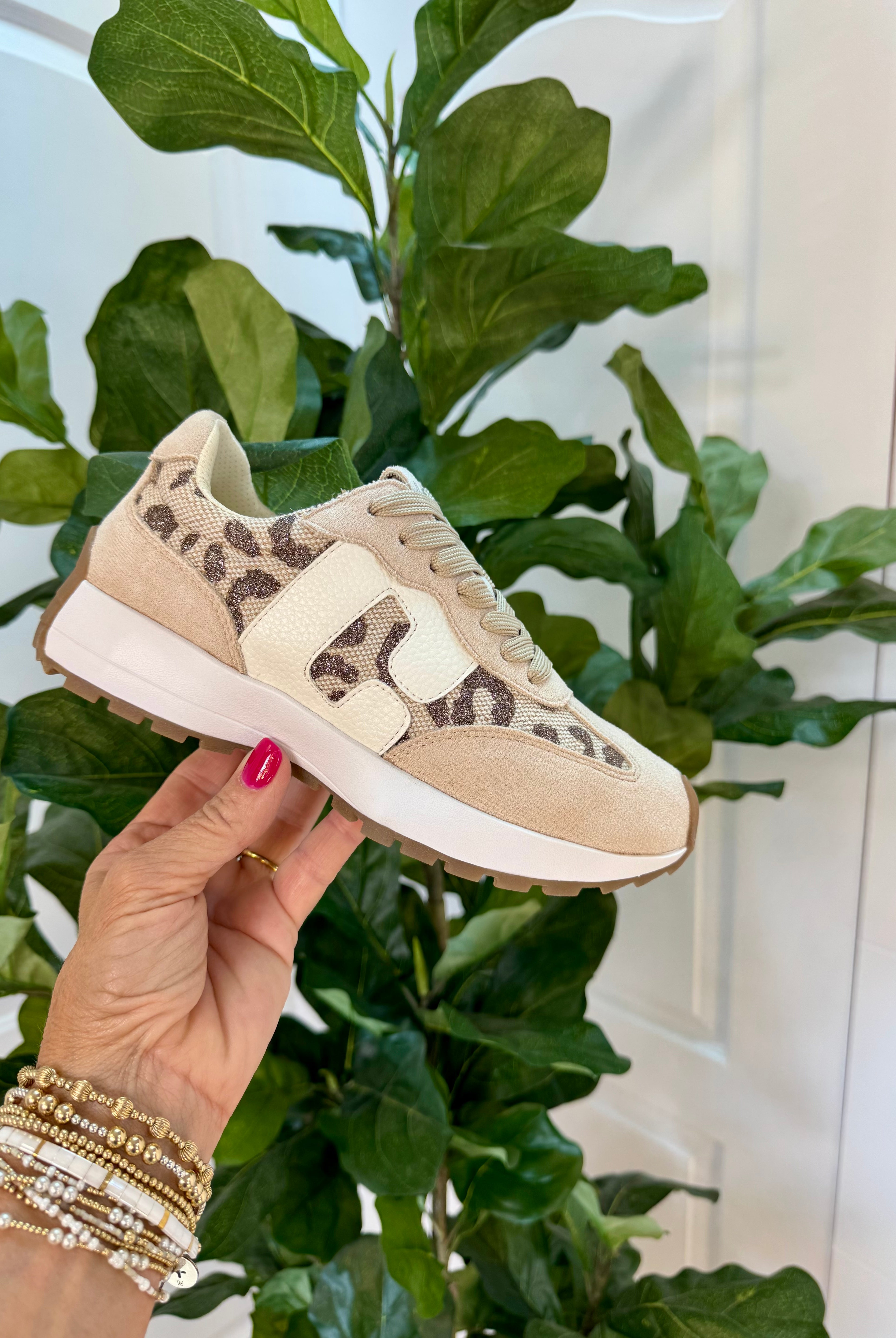 Corkys Tan Sparkle Leopard-270 Shoes-Corkys-The Lovely Closet, Women's Fashion Boutique in Alexandria, KY