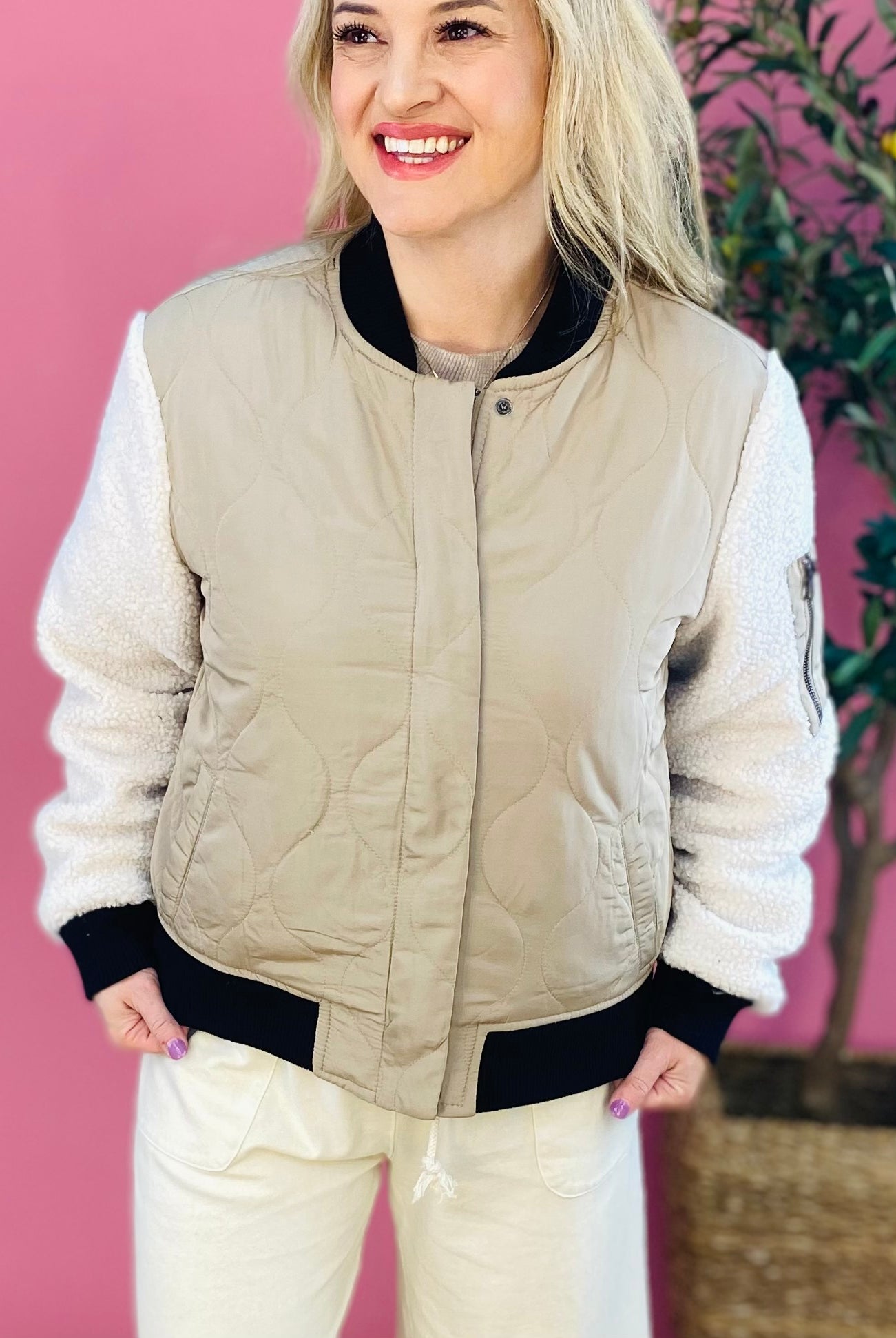 The Cool Girl Bomber Jacket-999 History-The Lovely Closet-The Lovely Closet, Women's Fashion Boutique in Alexandria, KY