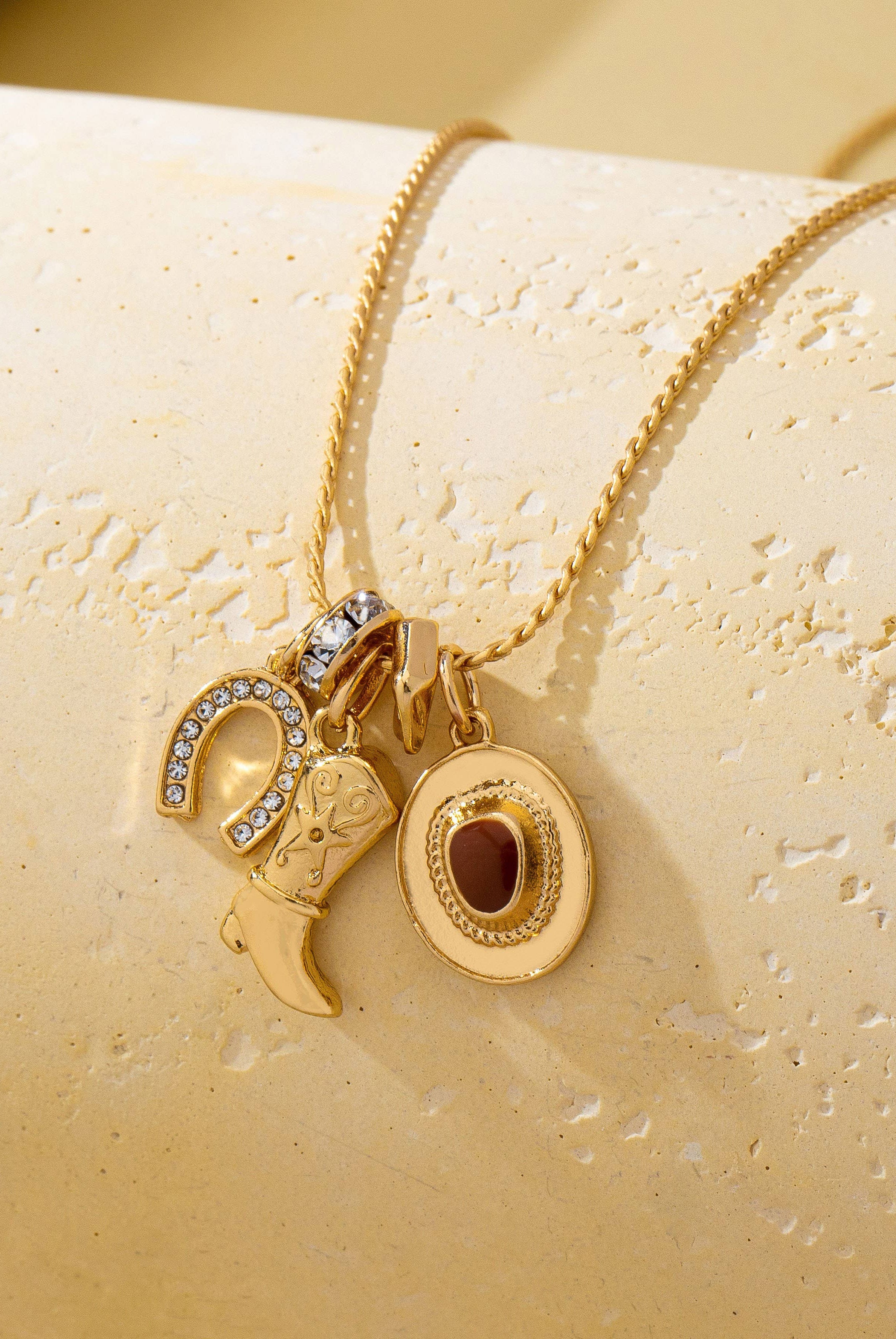 Western Charm Necklace-280 Accessories-JOSSLYN by wall to wall-The Lovely Closet, Women's Fashion Boutique in Alexandria, KY