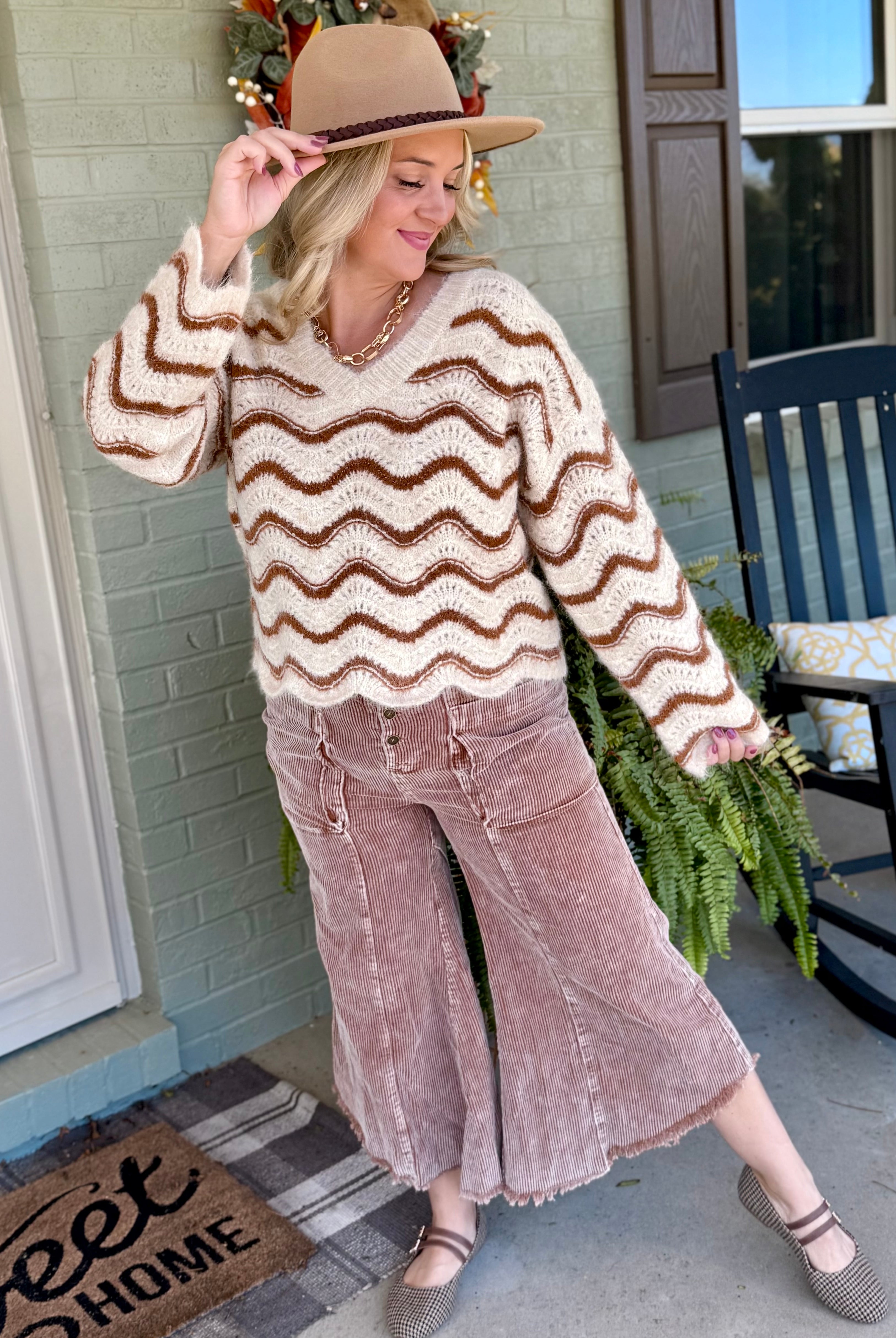 Maple Kiss Sweater-140 Sweaters-bibi-The Lovely Closet, Women's Fashion Boutique in Alexandria, KY