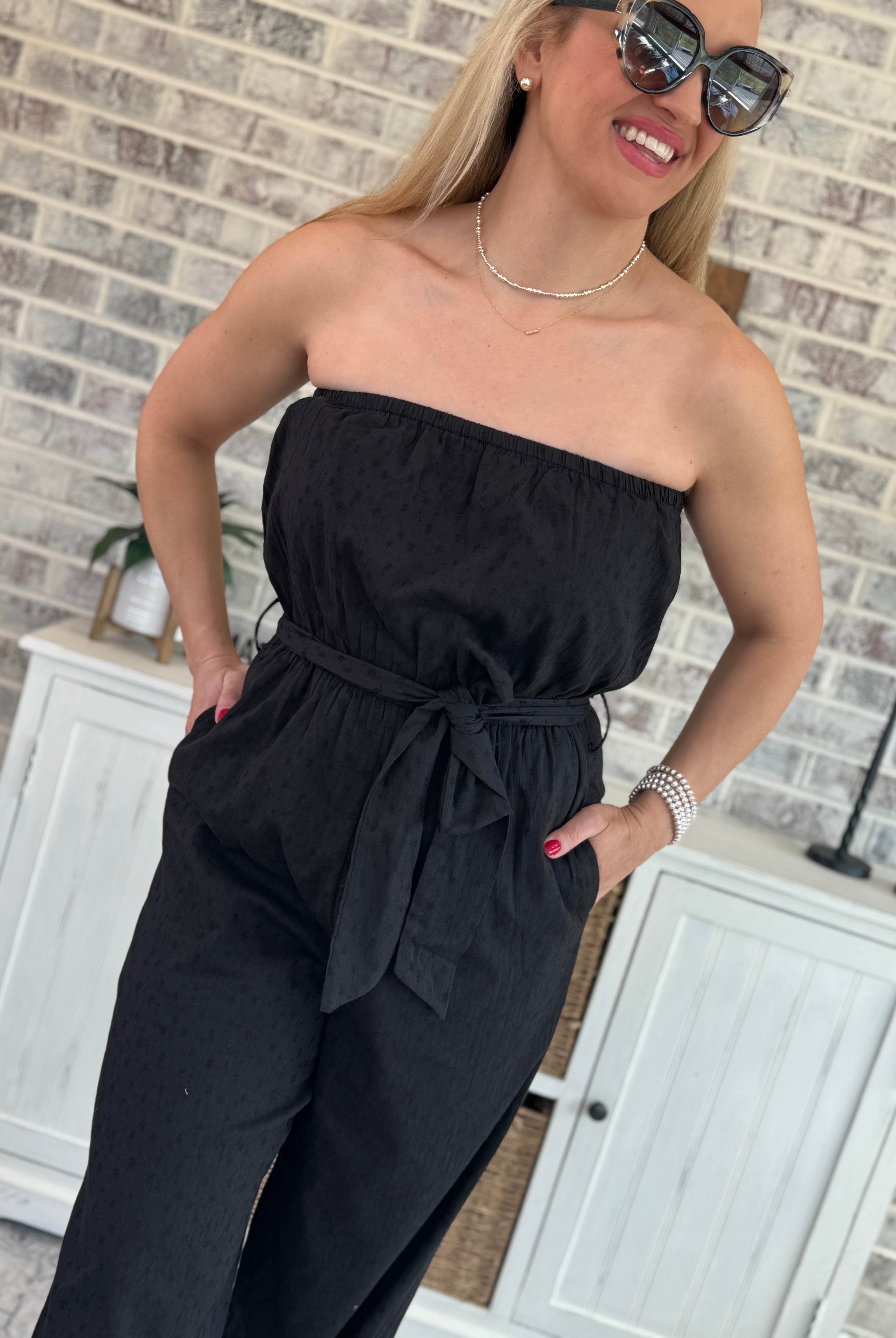 Summer Lovin' Jumpsuit-190 Rompers/Jumpsuits/Sets-The Lovely Closet-The Lovely Closet, Women's Fashion Boutique in Alexandria, KY