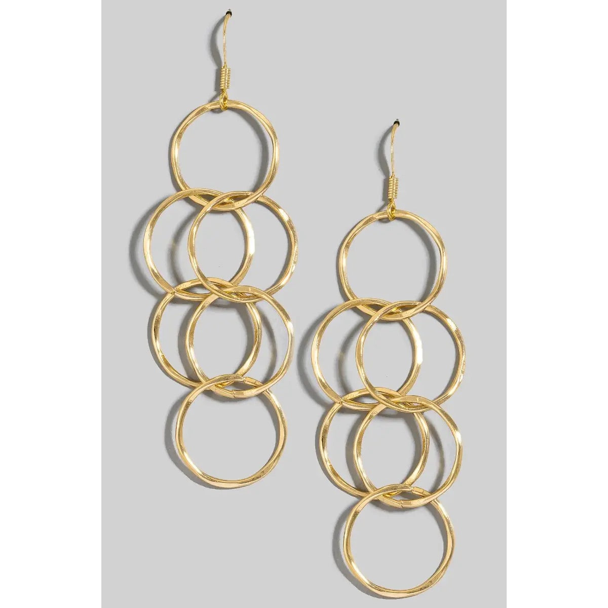 Gold Hoops Earrings-250 Jewelry-Fame-The Lovely Closet, Women's Fashion Boutique in Alexandria, KY