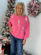 Millie Cheers Pullover-150 Sweatshirts-Mary Square-The Lovely Closet, Women's Fashion Boutique in Alexandria, KY