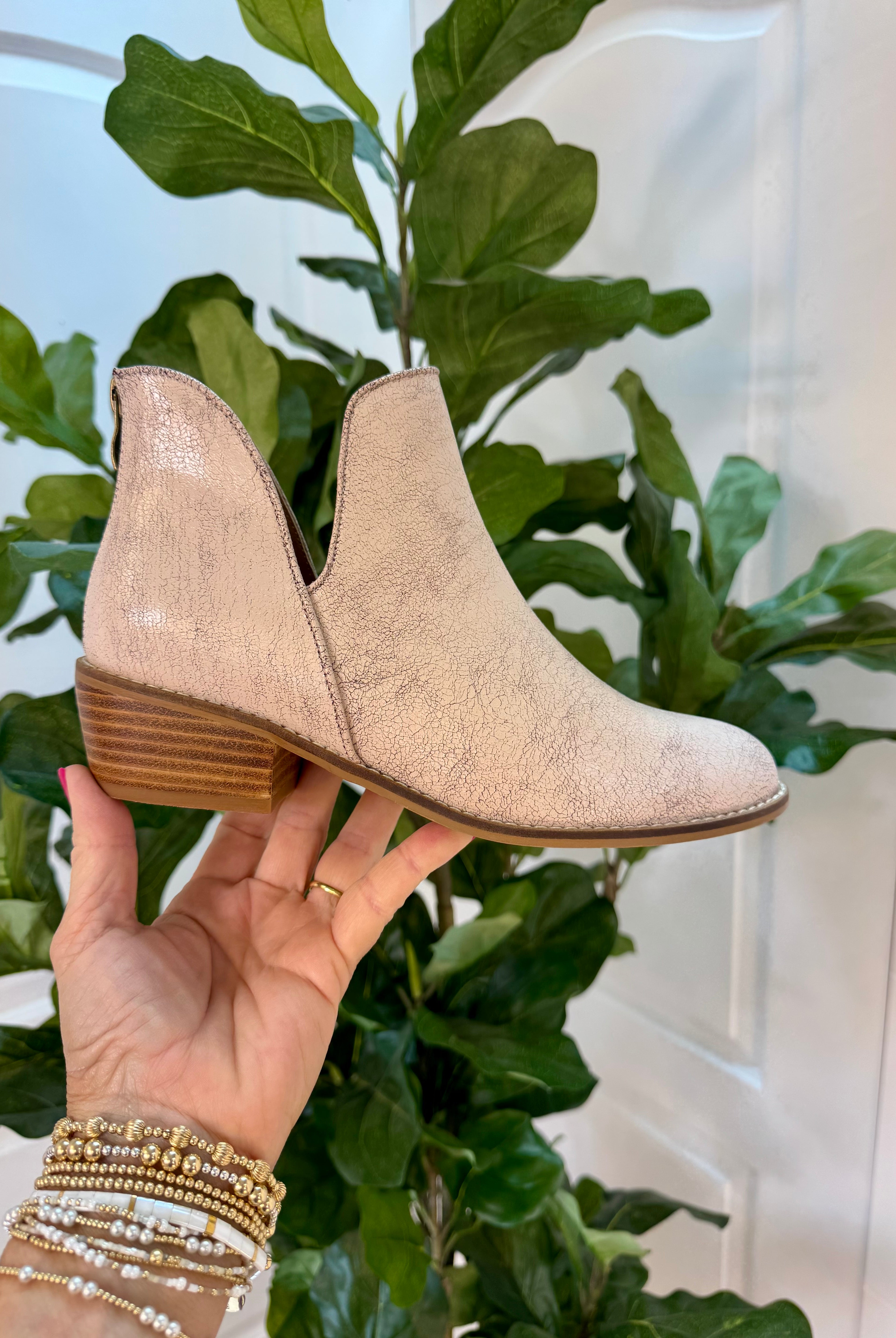 Corkys Cream Crackle - Vanish-270 Shoes-Corkys-The Lovely Closet, Women's Fashion Boutique in Alexandria, KY