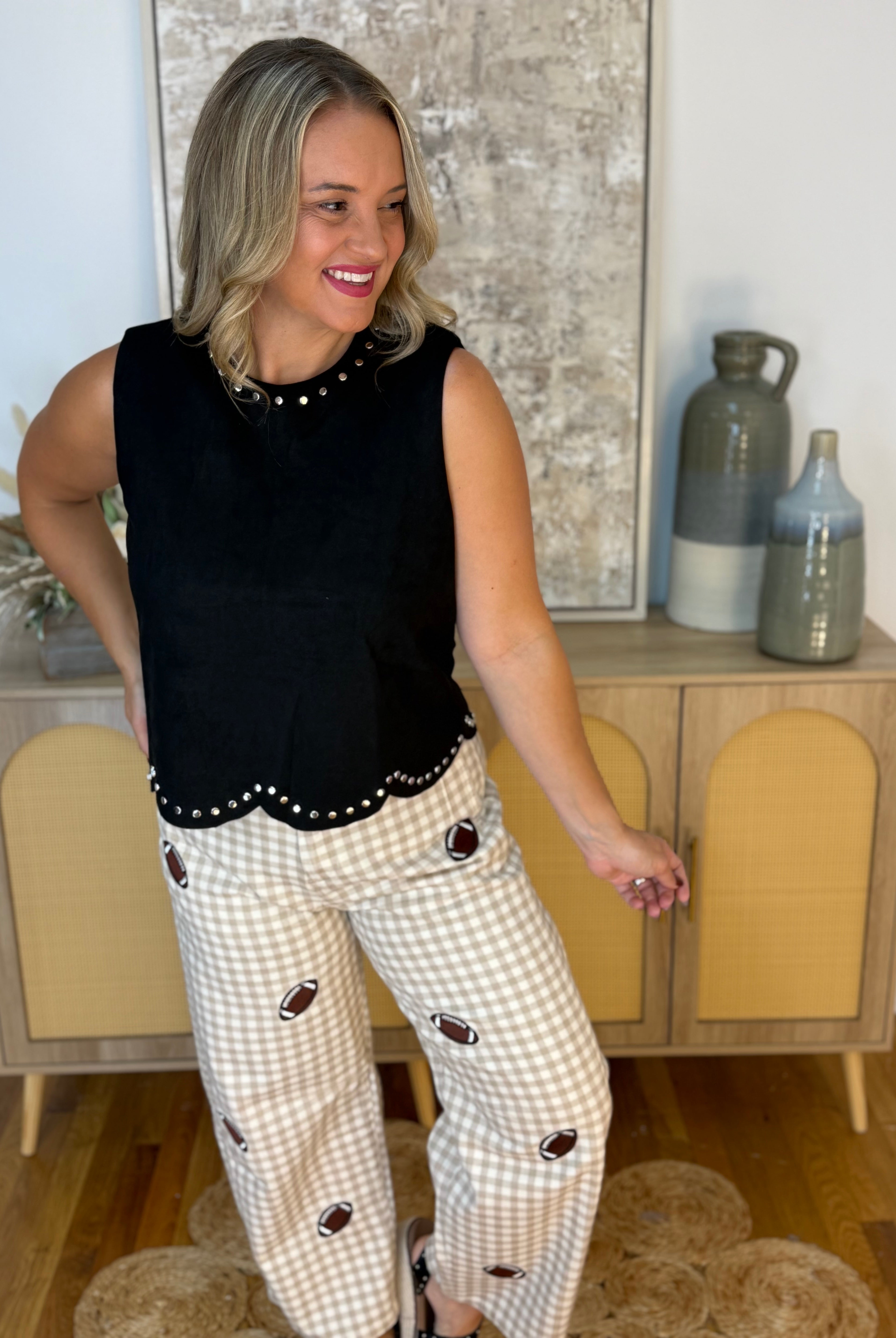 Sweet Sophistication Sleeveless Top-120 Sleeveless Tops-The Lovely Closet-The Lovely Closet, Women's Fashion Boutique in Alexandria, KY