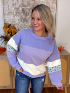 Lavender Haze Pullover-110 Long Sleeve Top-easel-The Lovely Closet, Women's Fashion Boutique in Alexandria, KY