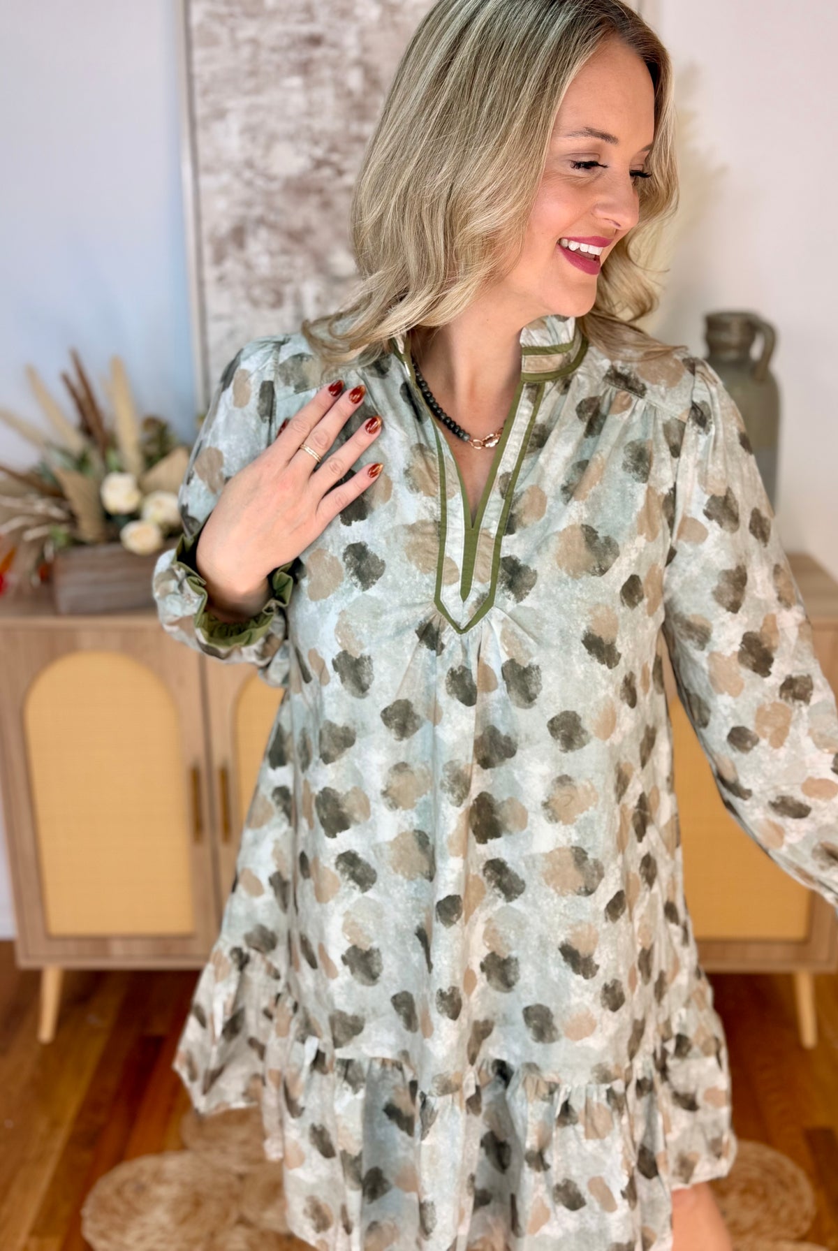 Loving Fall Days Dress-180 Dresses-umgee-The Lovely Closet, Women's Fashion Boutique in Alexandria, KY