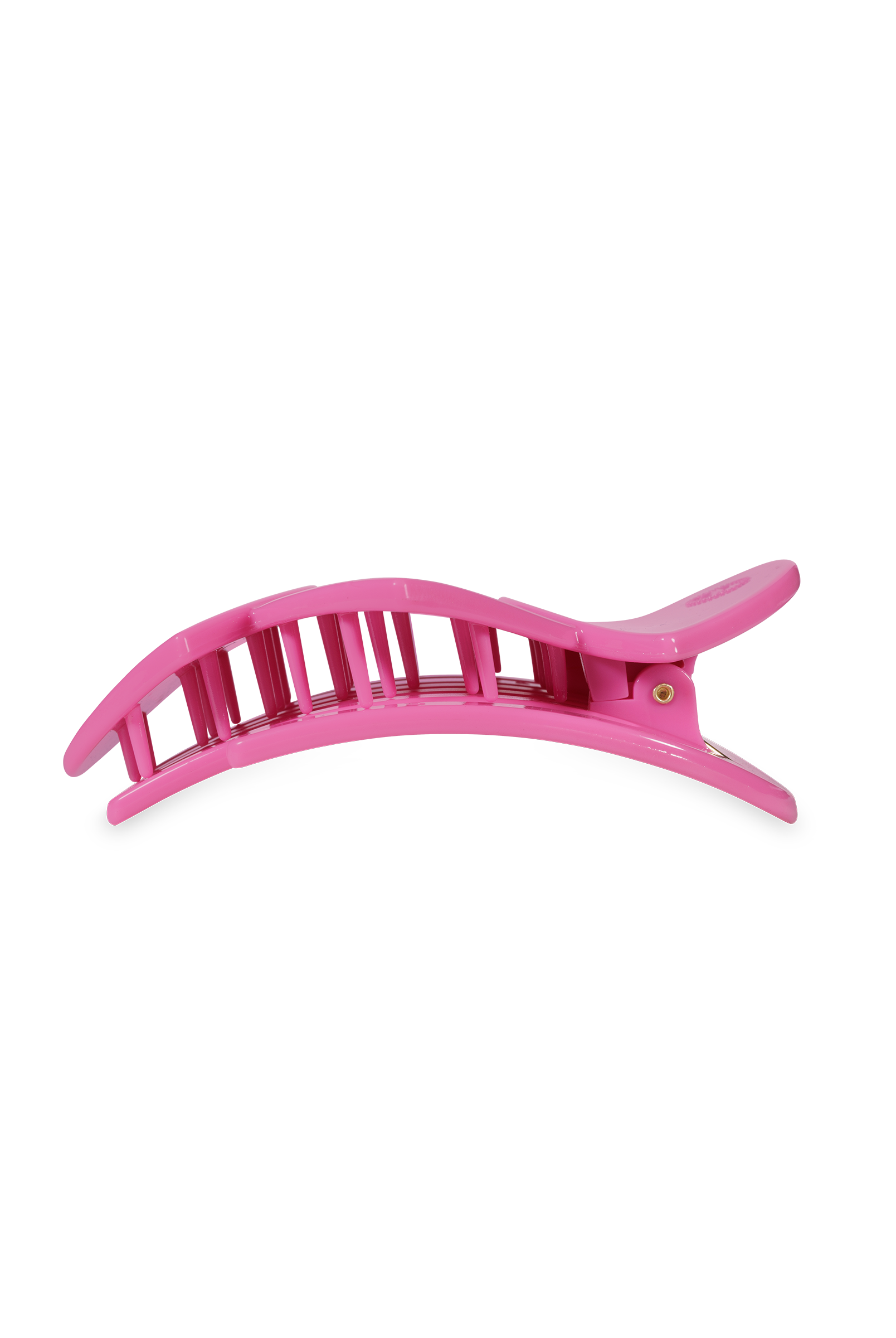Flat Hair Clip | Tiny | Pink Heart to Heart-300 Headwear-TELETIES-The Lovely Closet, Women's Fashion Boutique in Alexandria, KY