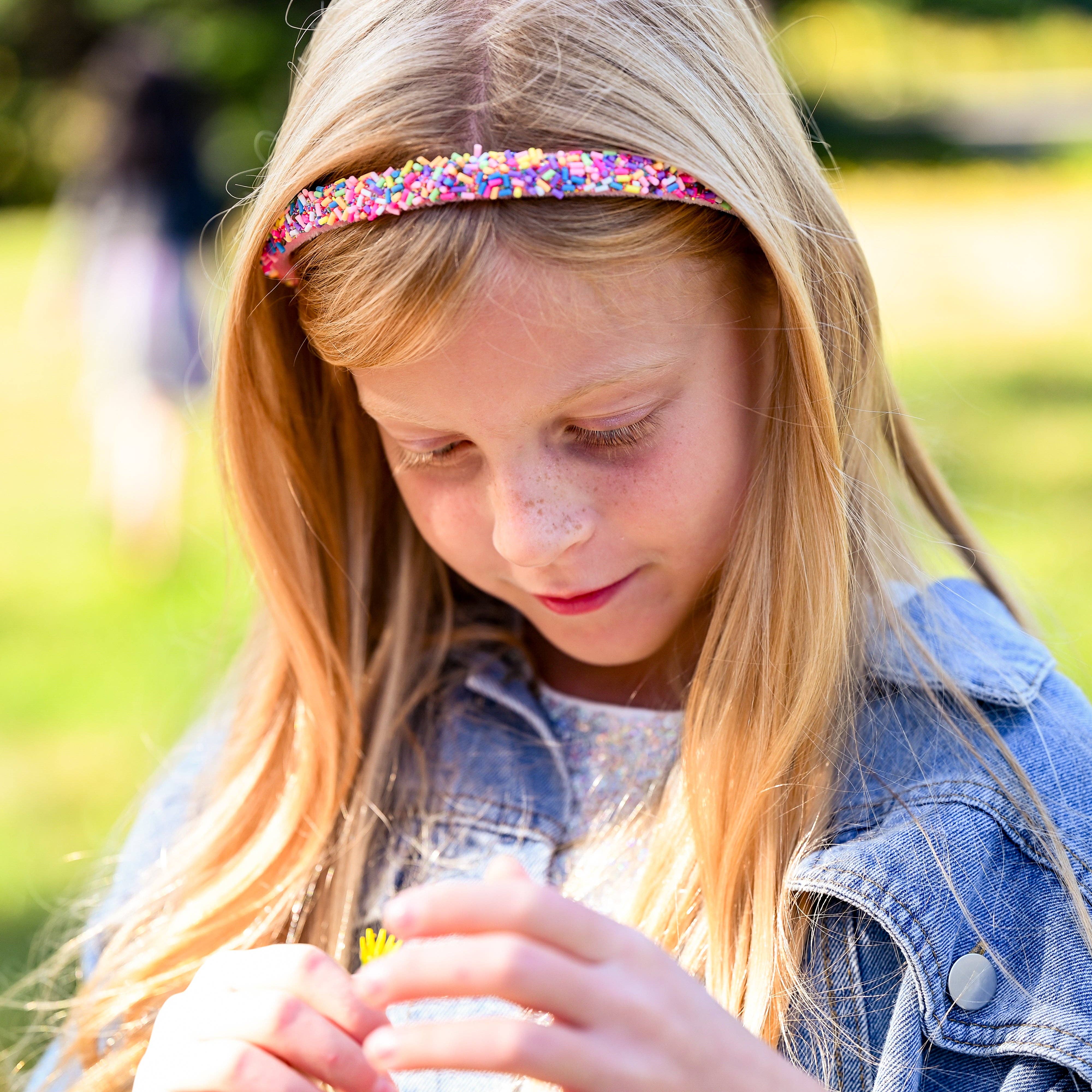 Thin Sprinkle Headband - Purple-310 Gift-Frog Sac-The Lovely Closet, Women's Fashion Boutique in Alexandria, KY