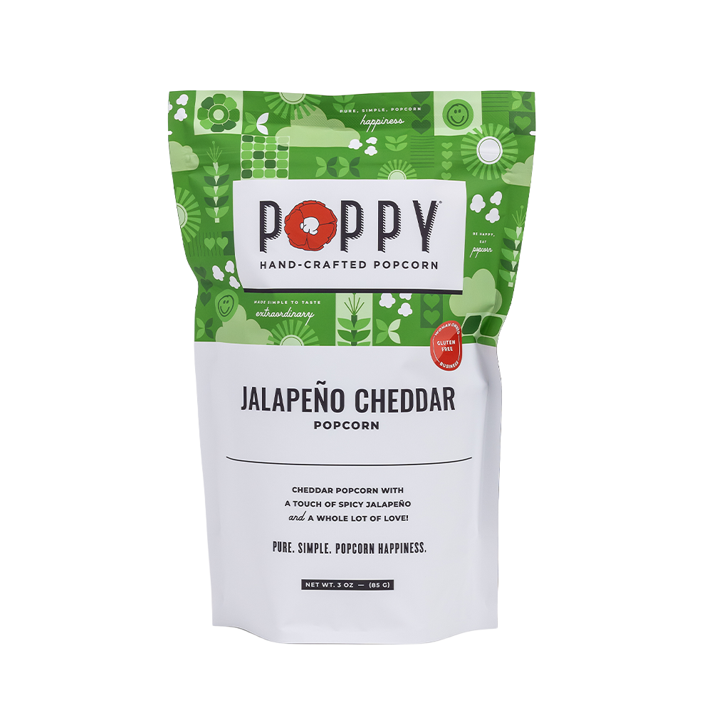Jalapeño Cheddar Popcorn-330 Food-Poppy Hand-Crafted Popcorn-The Lovely Closet, Women's Fashion Boutique in Alexandria, KY