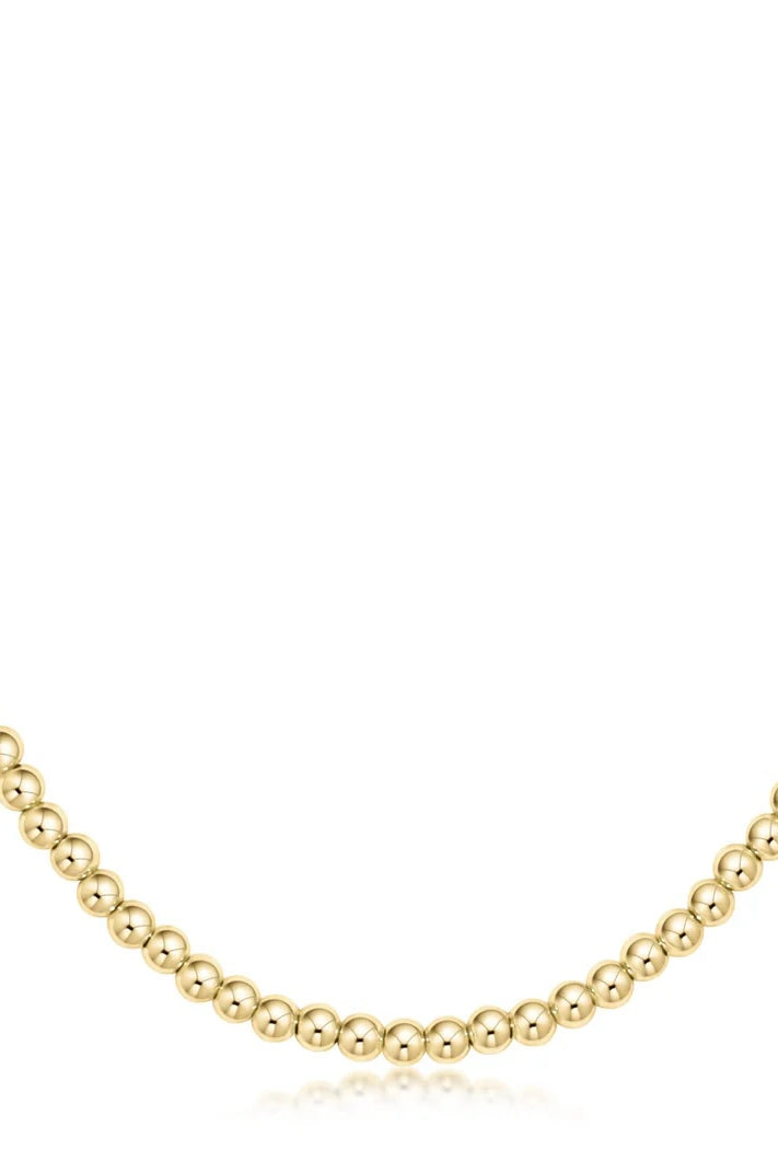 15" Classic Gold Choker 3mm-260 eNewton-enw-The Lovely Closet, Women's Fashion Boutique in Alexandria, KY