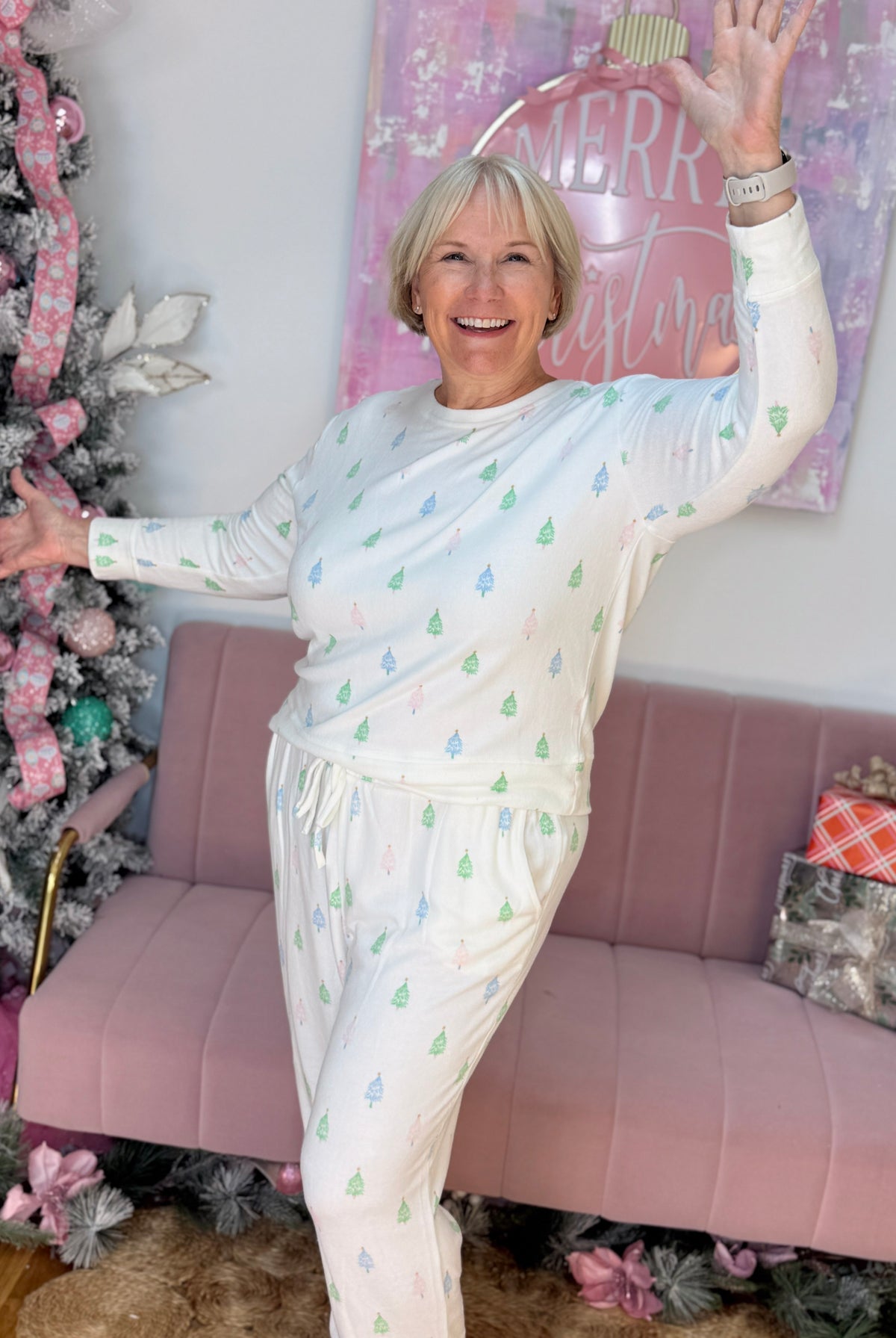Sophie Jogger Set - Enchanted Forest-190 Rompers/Jumpsuits/Sets-Mary Square-The Lovely Closet, Women's Fashion Boutique in Alexandria, KY