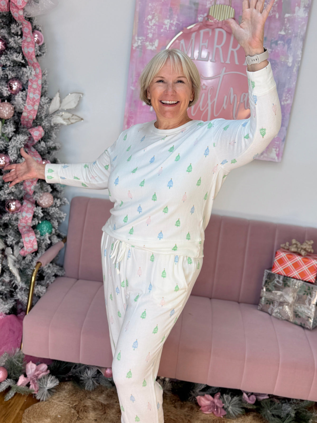 Sophie Jogger Set - Enchanted Forest-190 Rompers/Jumpsuits/Sets-Mary Square-The Lovely Closet, Women's Fashion Boutique in Alexandria, KY