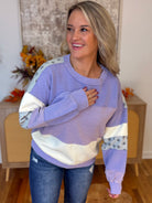 Lavender Haze Pullover-110 Long Sleeve Top-easel-The Lovely Closet, Women's Fashion Boutique in Alexandria, KY