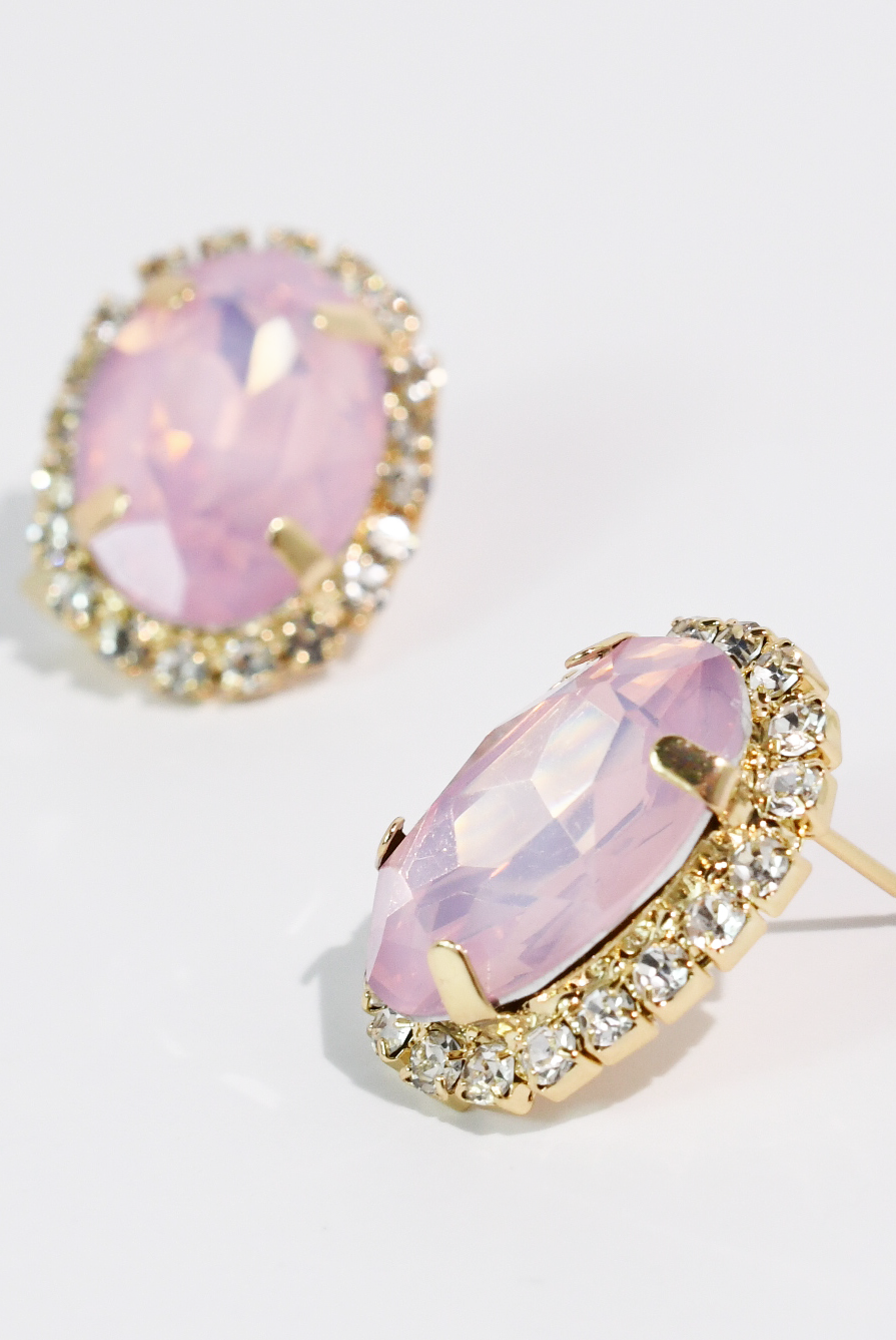 Soft Rose Earrings-250 Jewelry-Treasure Jewels Inc.-The Lovely Closet, Women's Fashion Boutique in Alexandria, KY