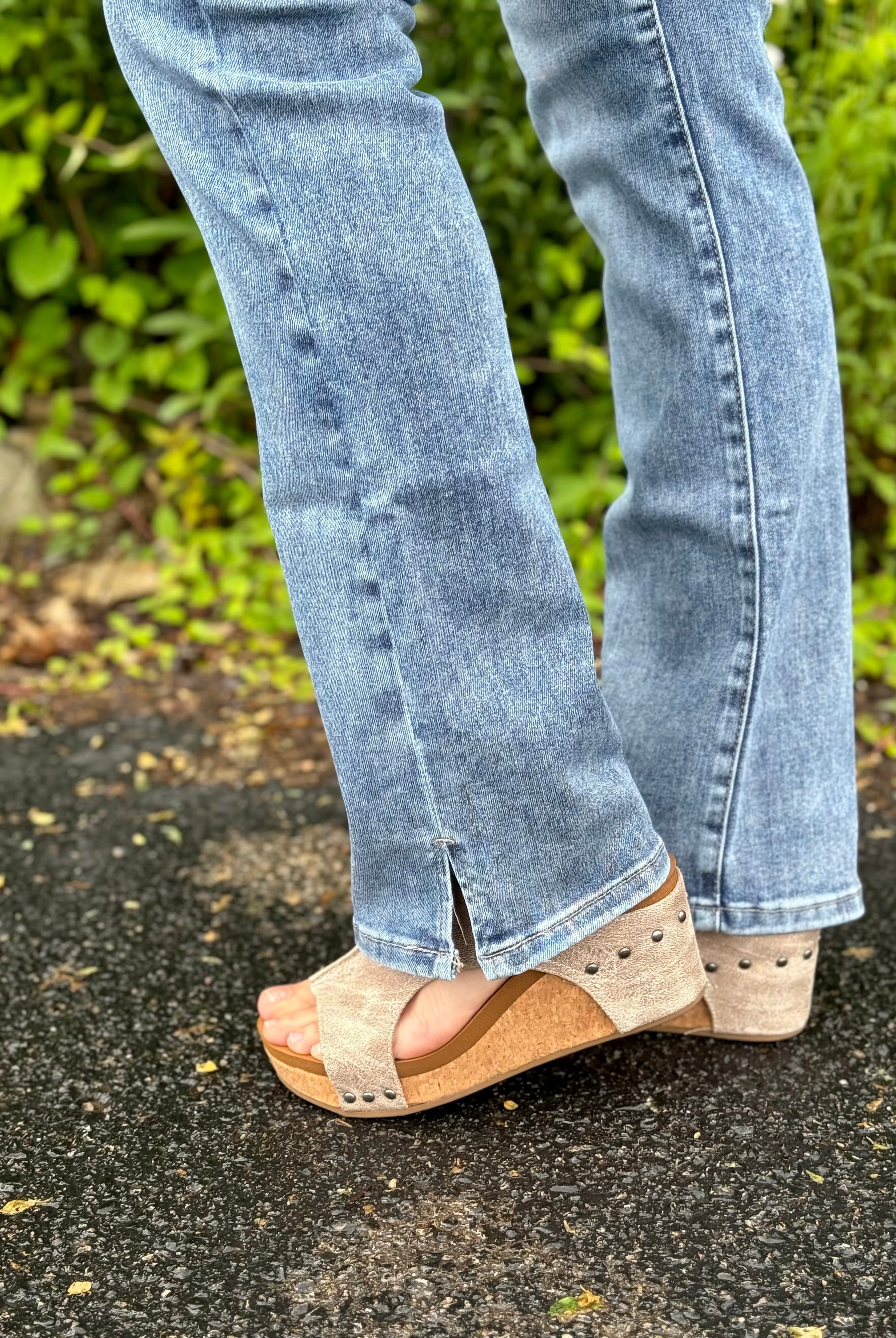 Risen - High Rise Relaxed Straight Jeans-210 Jeans-Risen-The Lovely Closet, Women's Fashion Boutique in Alexandria, KY