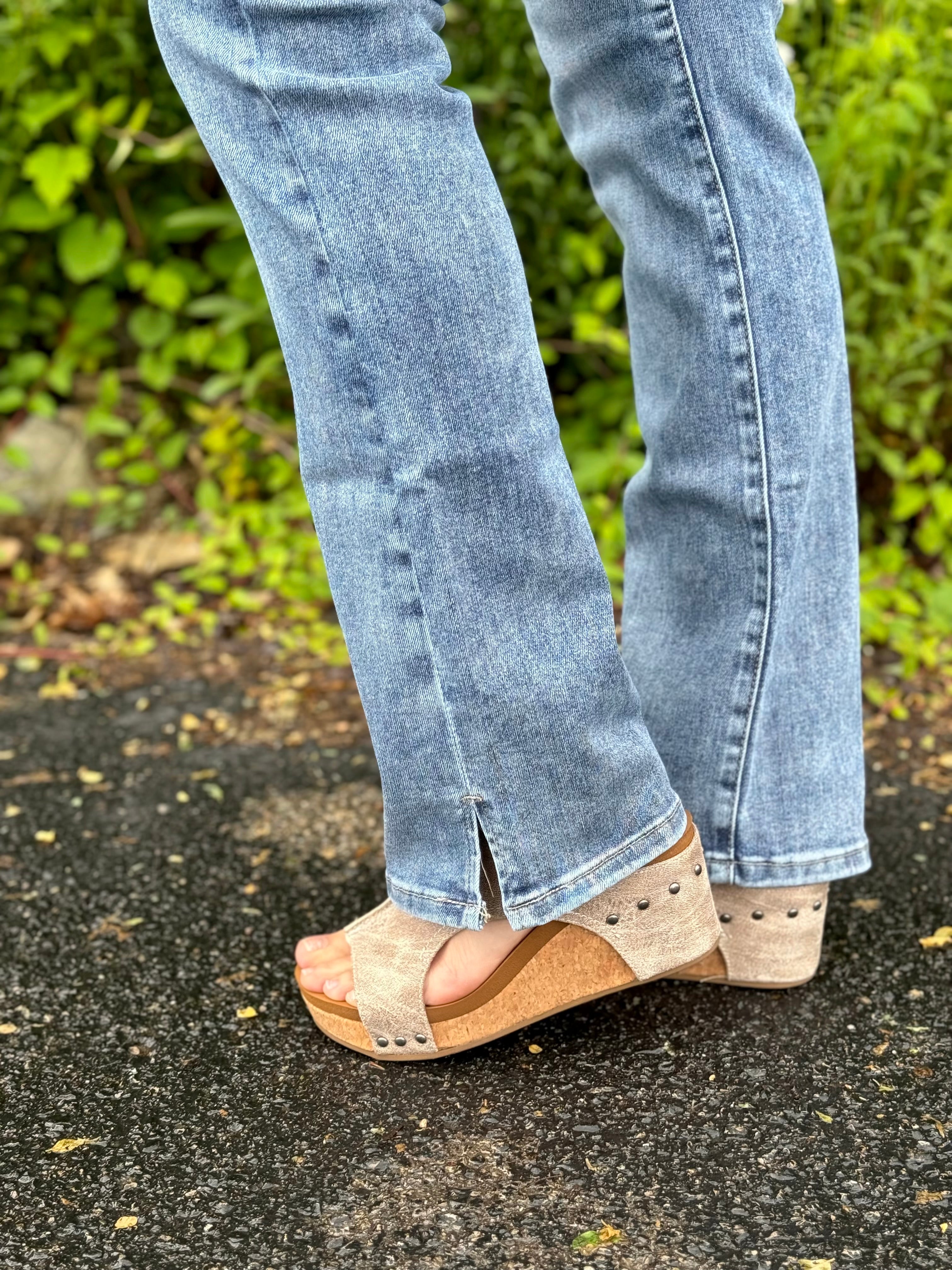 Risen - High Rise Relaxed Straight Jeans-210 Jeans-Risen-The Lovely Closet, Women's Fashion Boutique in Alexandria, KY