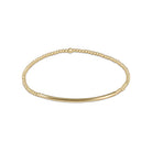 Classic Gold 2mm Bliss Bar Smooth-260 eNewton-eNewton-The Lovely Closet, Women's Fashion Boutique in Alexandria, KY