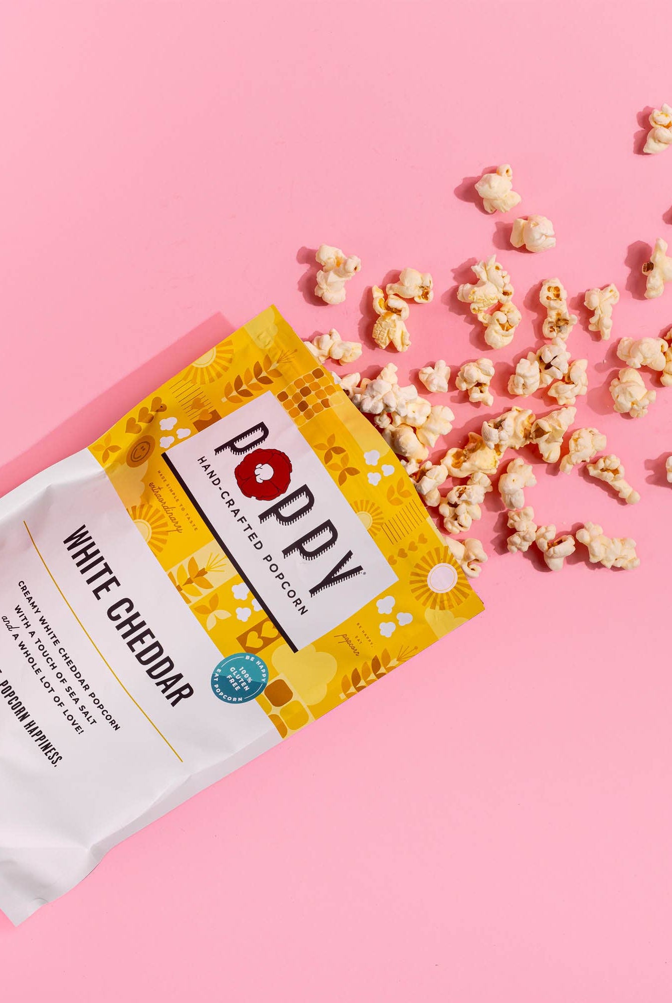 White Cheddar Popcorn-330 Food-Poppy Hand-Crafted Popcorn-The Lovely Closet, Women's Fashion Boutique in Alexandria, KY