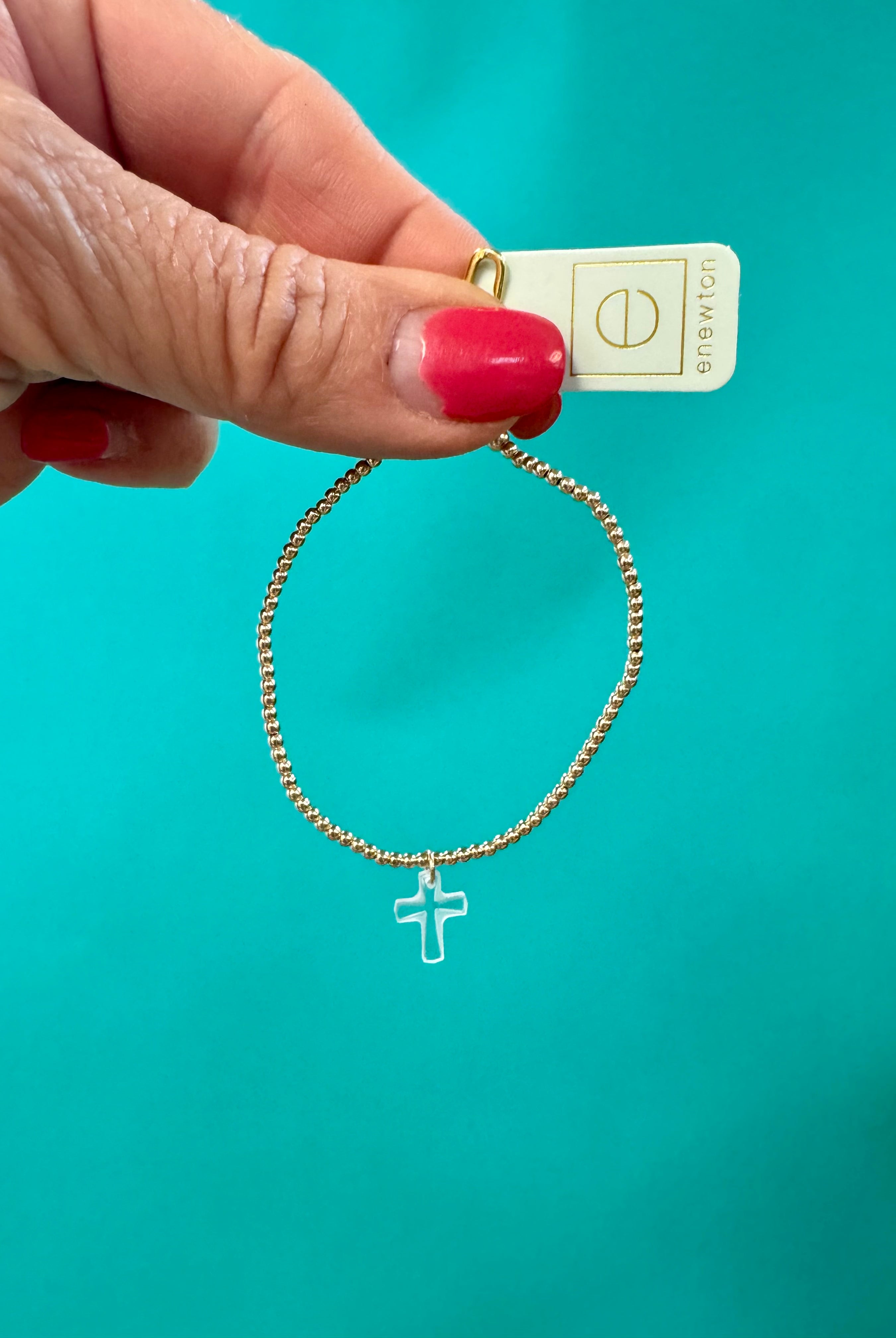 Classic Gold 2mm Blessed Crystal-260 eNewton-eNewton-The Lovely Closet, Women's Fashion Boutique in Alexandria, KY