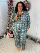 Mary Square Gossamer Wings Charlotte Satin Pant Set-350 Holiday-Mary Square-The Lovely Closet, Women's Fashion Boutique in Alexandria, KY