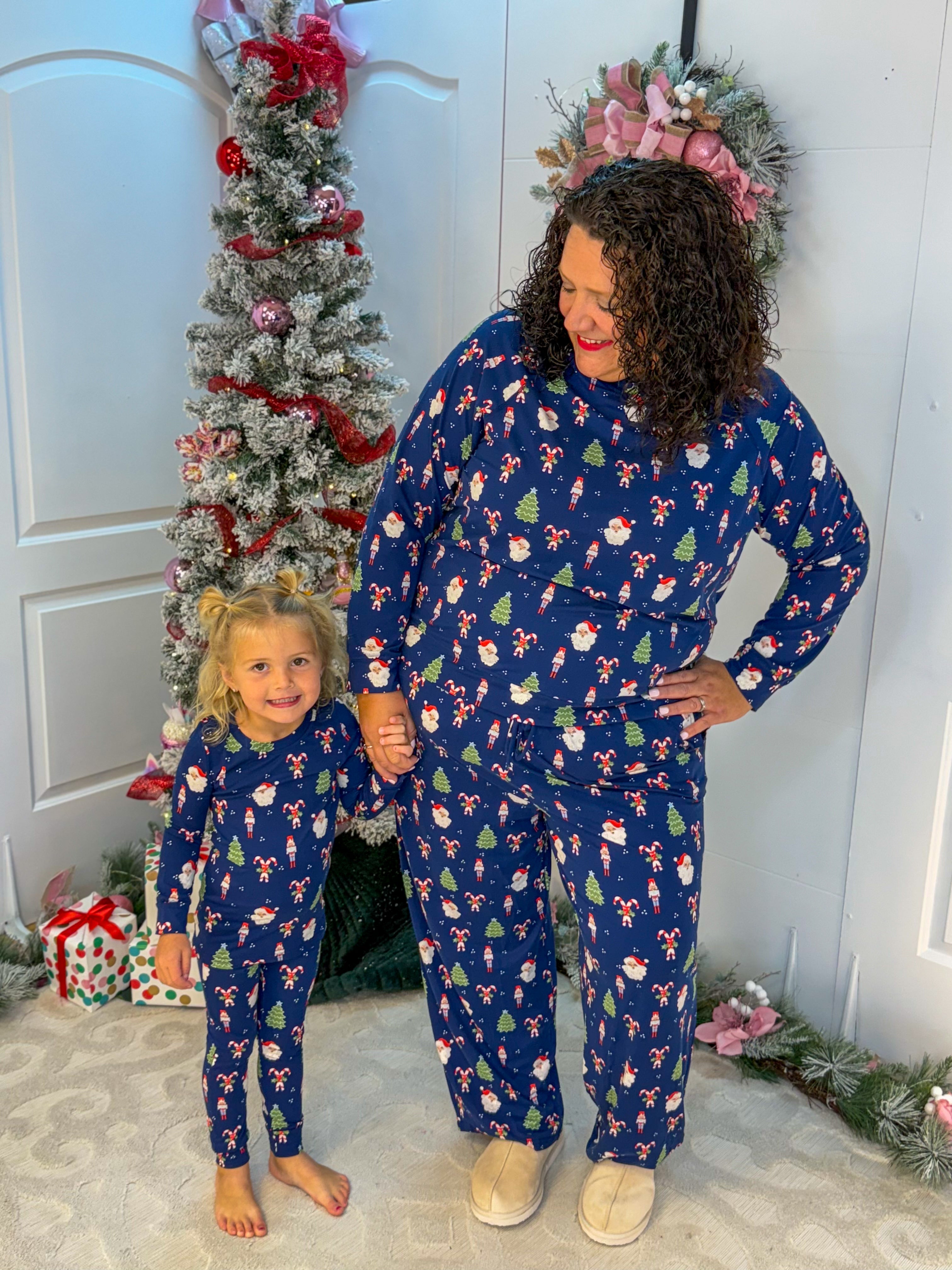 Mary Square Peppermint Pines Family Pajamas - Toddler-350 Holiday-Mary Square-The Lovely Closet, Women's Fashion Boutique in Alexandria, KY