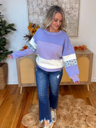 Lavender Haze Pullover-110 Long Sleeve Top-easel-The Lovely Closet, Women's Fashion Boutique in Alexandria, KY