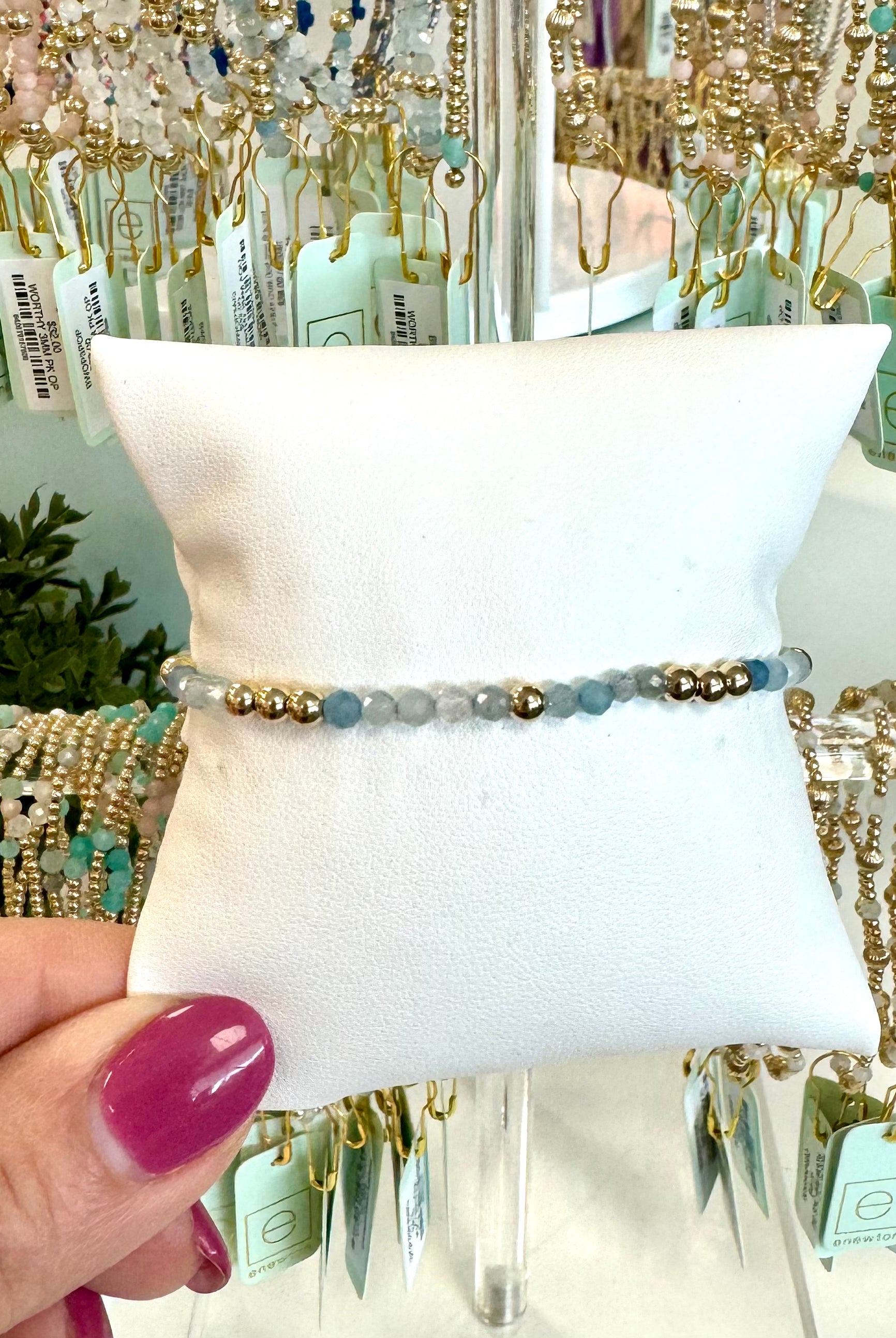 Worthy Pattern 3mm Gemstone-260 eNewton-eNewton-The Lovely Closet, Women's Fashion Boutique in Alexandria, KY