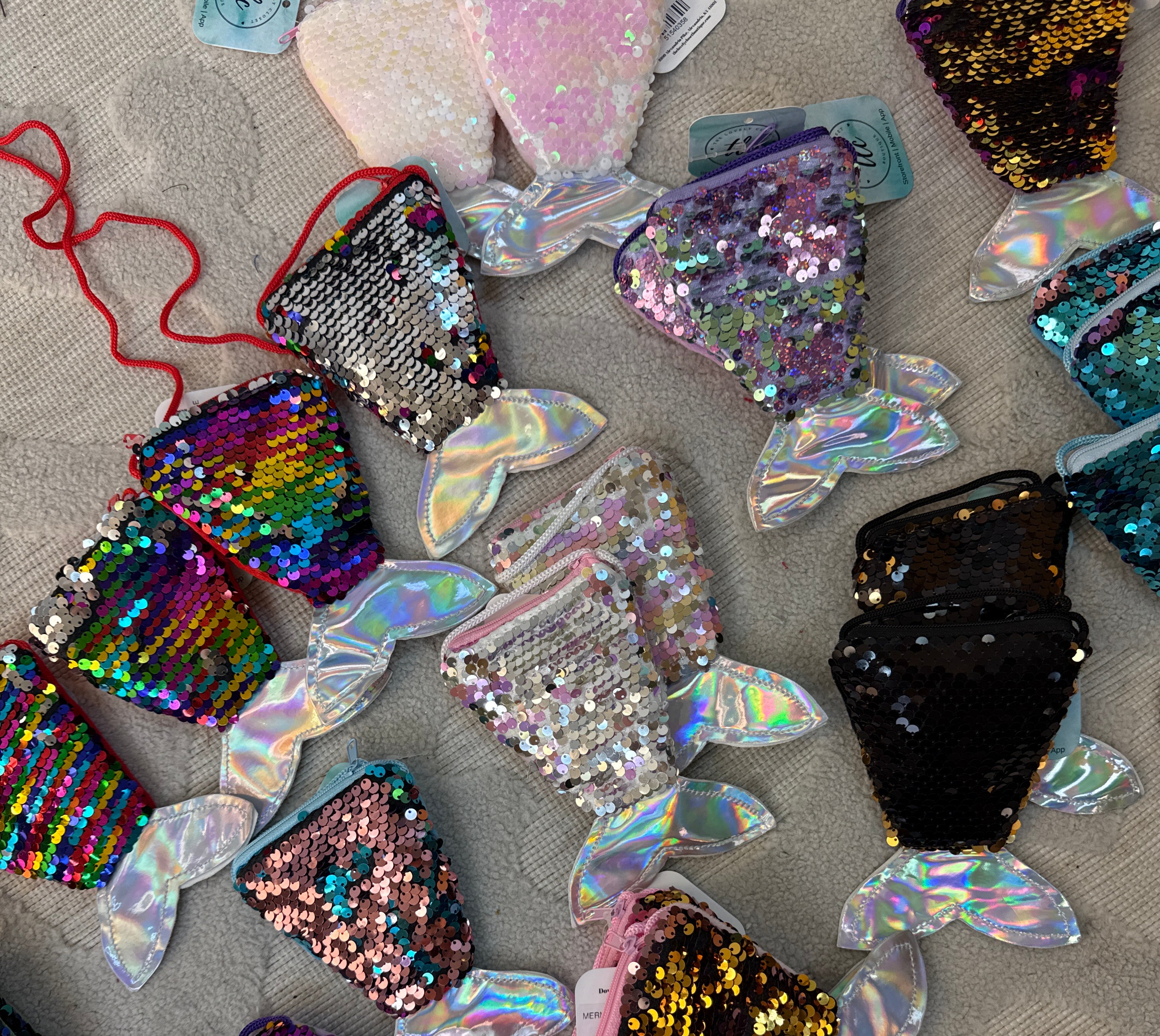 MERMAID TAIL MINI PURSE-The Lovely Closet-The Lovely Closet, Women's Fashion Boutique in Alexandria, KY