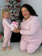 Mary Square Santa Baby Bows Mommy & Me Pajamas - Womens Size-350 Holiday-Mary Square-The Lovely Closet, Women's Fashion Boutique in Alexandria, KY