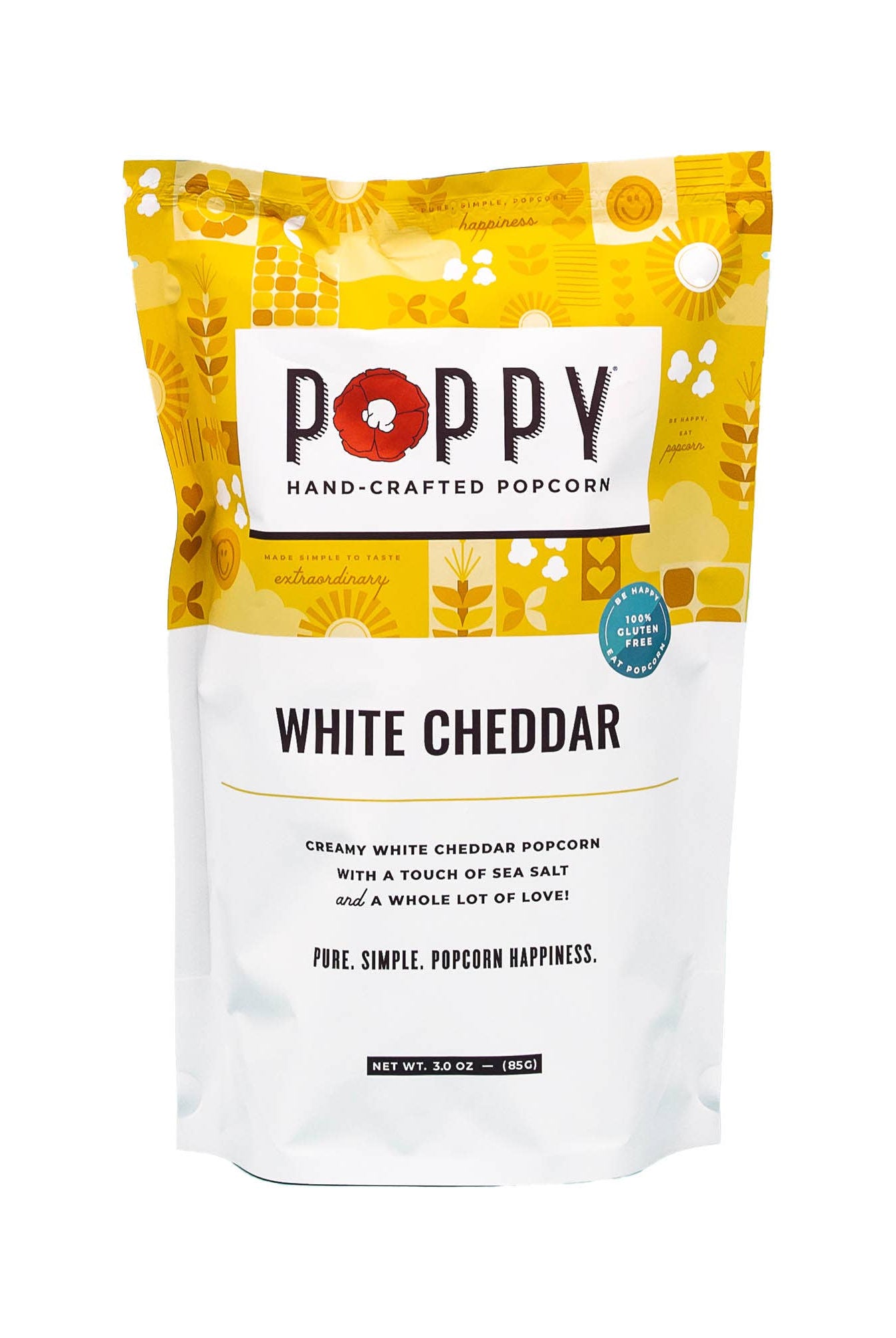 White Cheddar Popcorn-330 Food-Poppy Hand-Crafted Popcorn-The Lovely Closet, Women's Fashion Boutique in Alexandria, KY