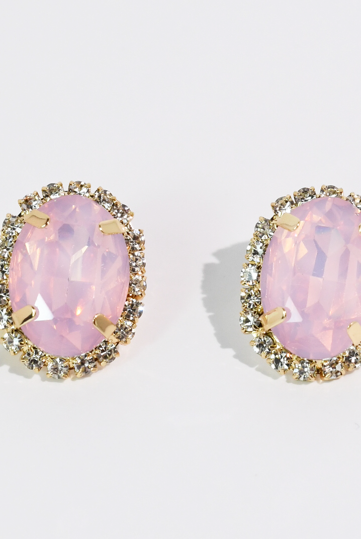 Soft Rose Earrings-250 Jewelry-Treasure Jewels Inc.-The Lovely Closet, Women's Fashion Boutique in Alexandria, KY