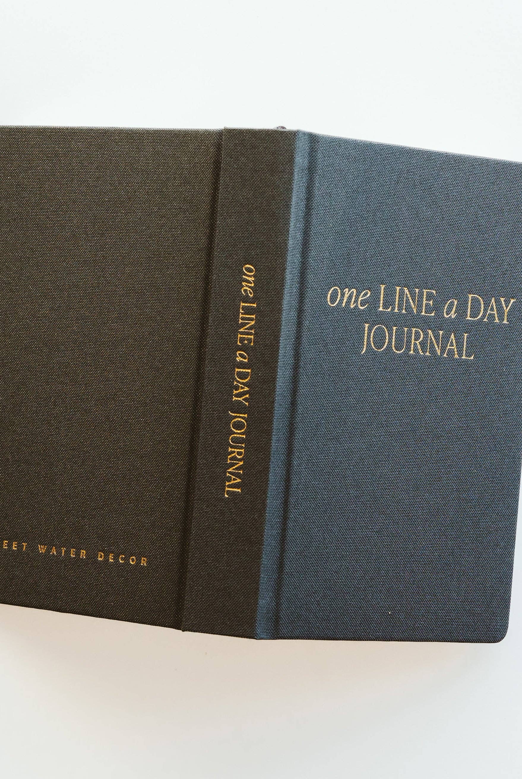 One Line A Day Fabric Journal-310 Gift-Sweet Water Decor-The Lovely Closet, Women's Fashion Boutique in Alexandria, KY