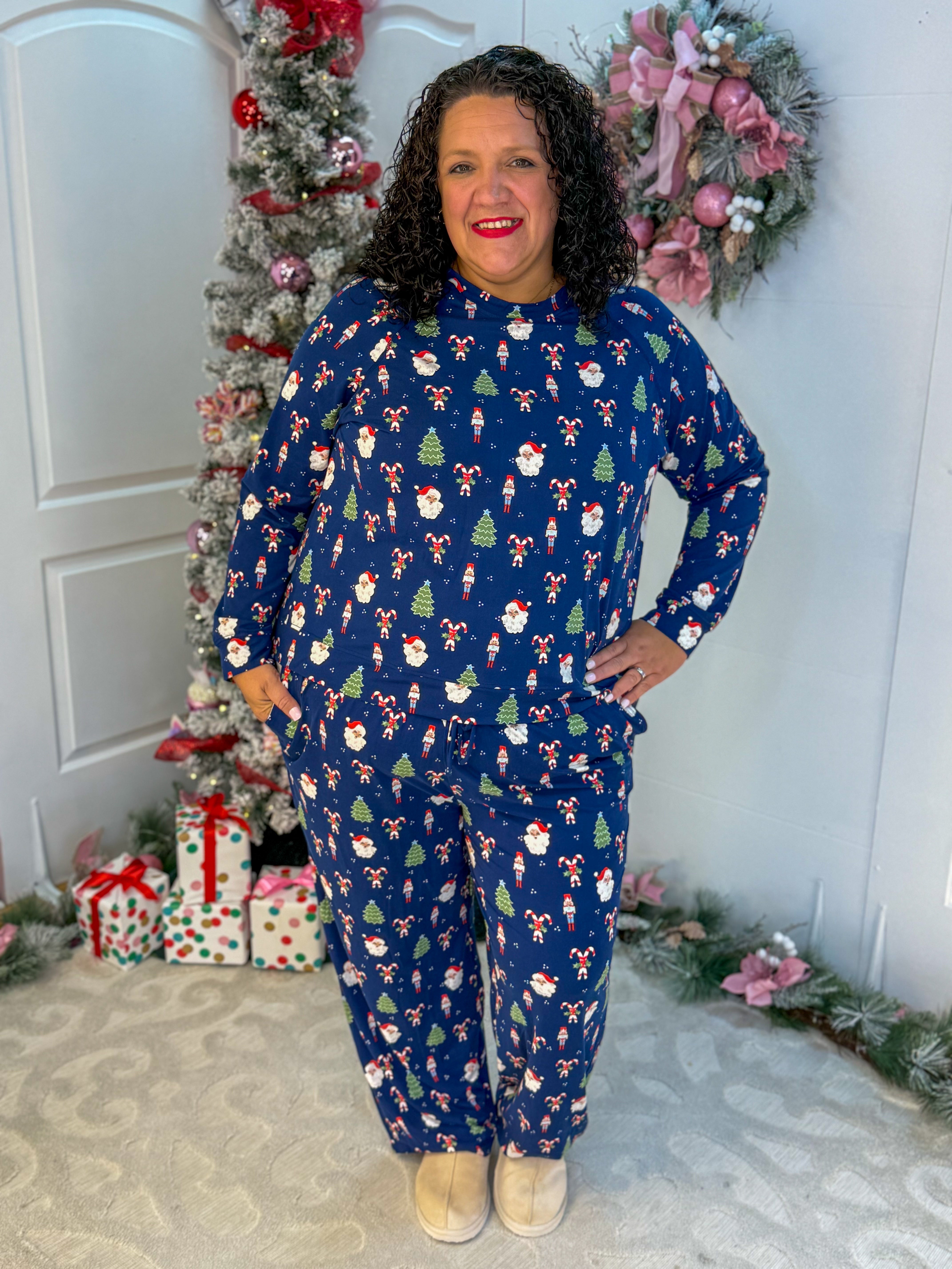 Mary Square Peppermint Pine Family - Womens-350 Holiday-Mary Square-The Lovely Closet, Women's Fashion Boutique in Alexandria, KY