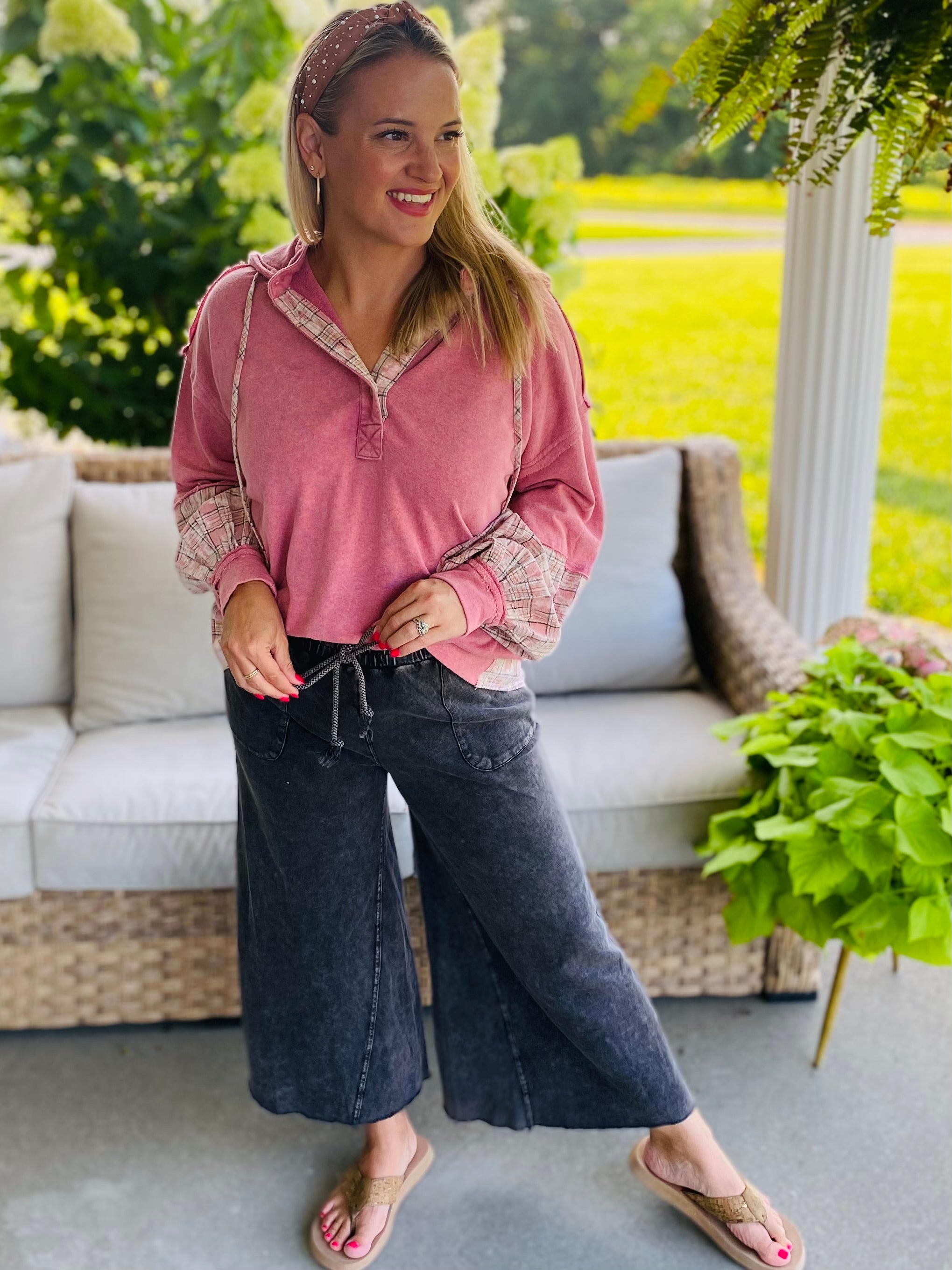 Day in the Life Pants - Ash-240 Pants-easel-The Lovely Closet, Women's Fashion Boutique in Alexandria, KY