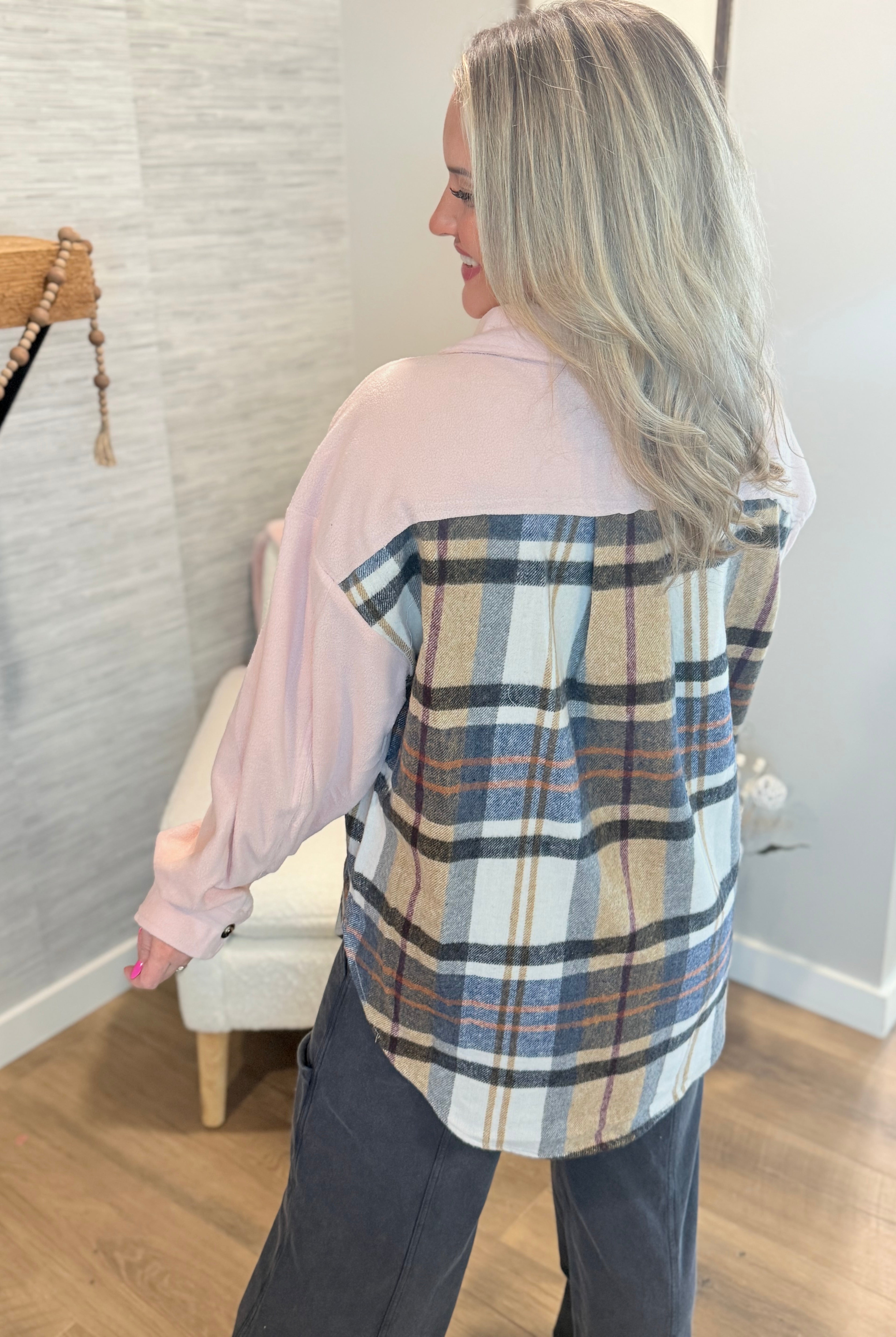 Cozy Getaway Shacket-110 Long Sleeve Top-bibi-The Lovely Closet, Women's Fashion Boutique in Alexandria, KY