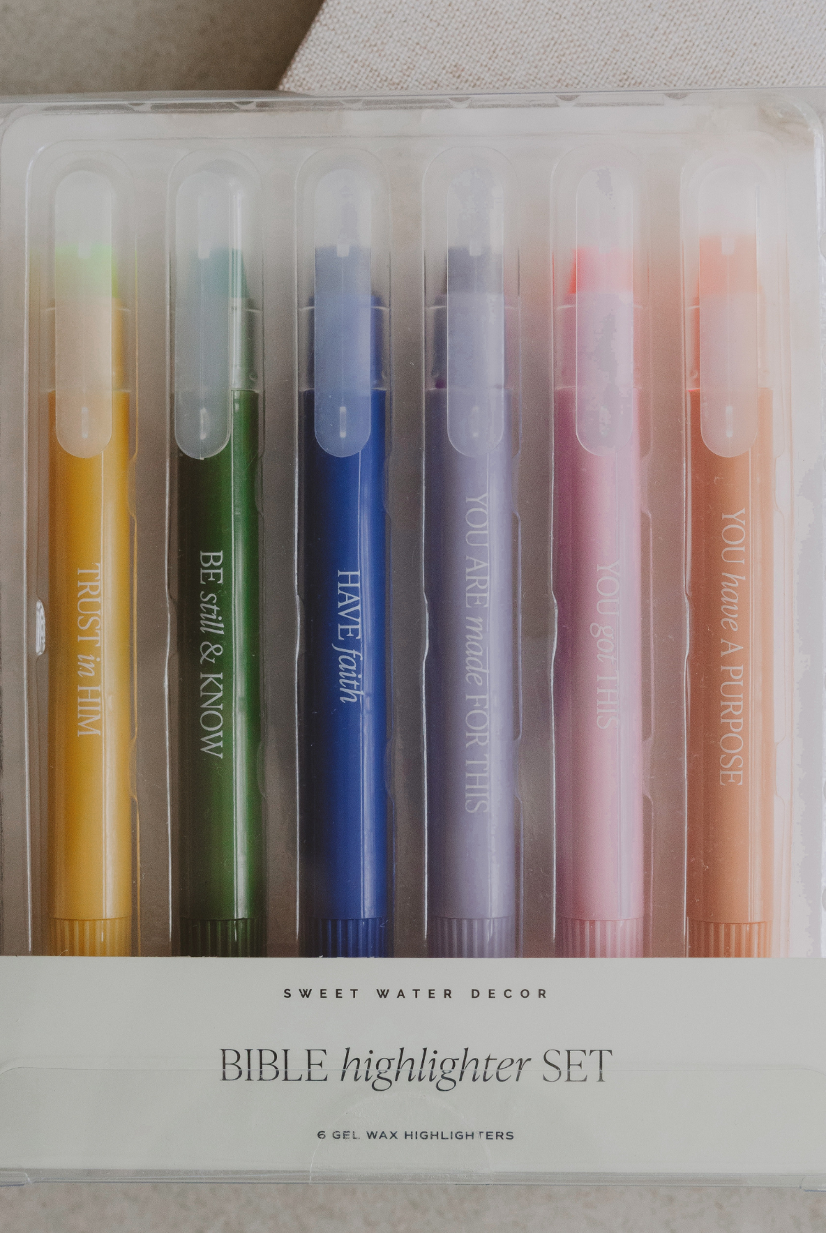 Wax Bible Highlighter Set-310 Gift-Sweet Water Decor-The Lovely Closet, Women's Fashion Boutique in Alexandria, KY