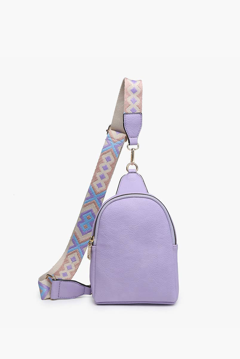 Ellen Sling Bag w/Removable Guitar Strap-290 Bag/Handbags-Jen & Co.-The Lovely Closet, Women's Fashion Boutique in Alexandria, KY